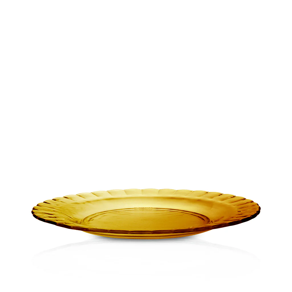Picardie - Assiettes x6 - 23cm - Vermeil