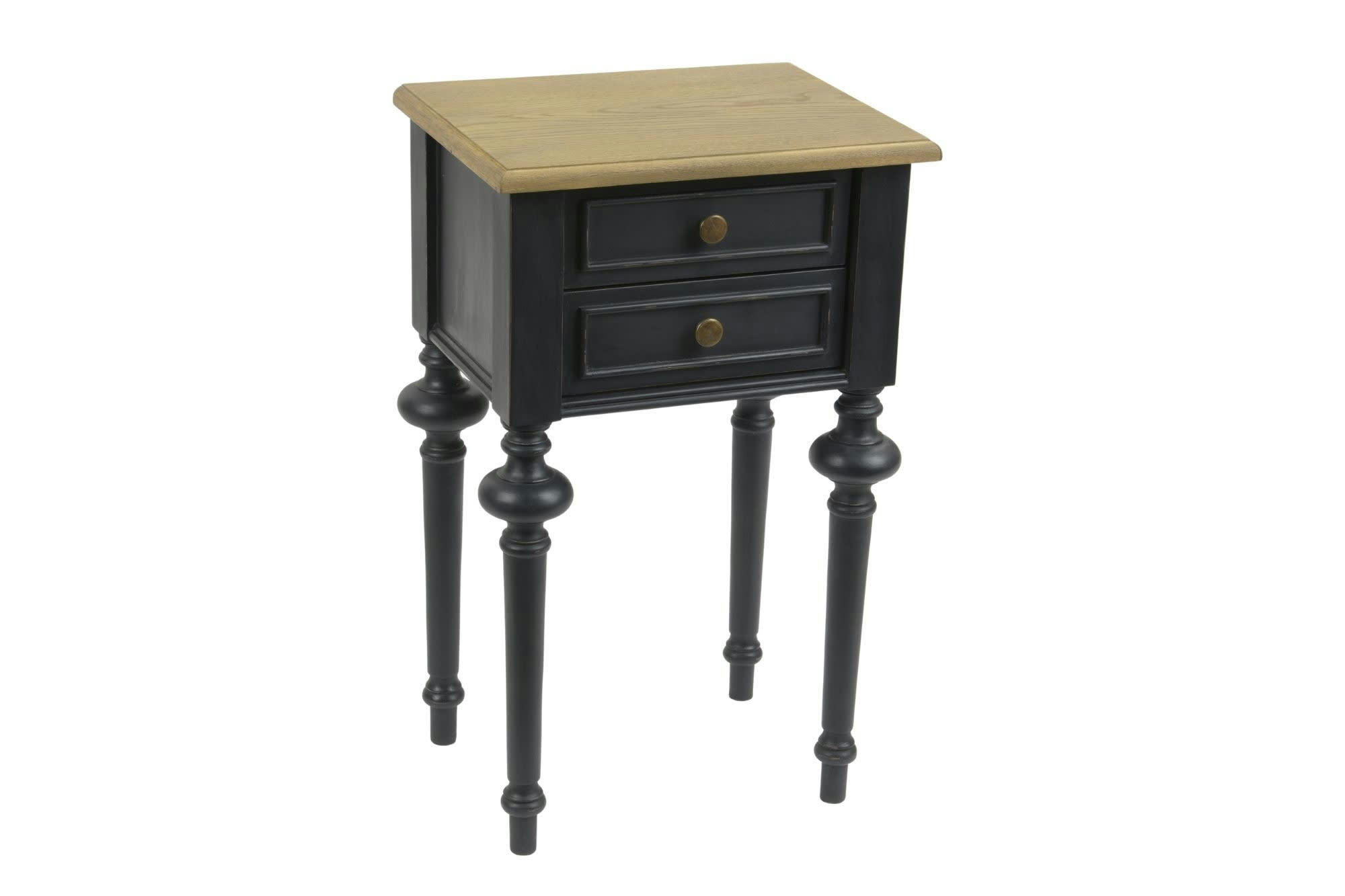 NEYLA - Table de chevet 2 tiroirs