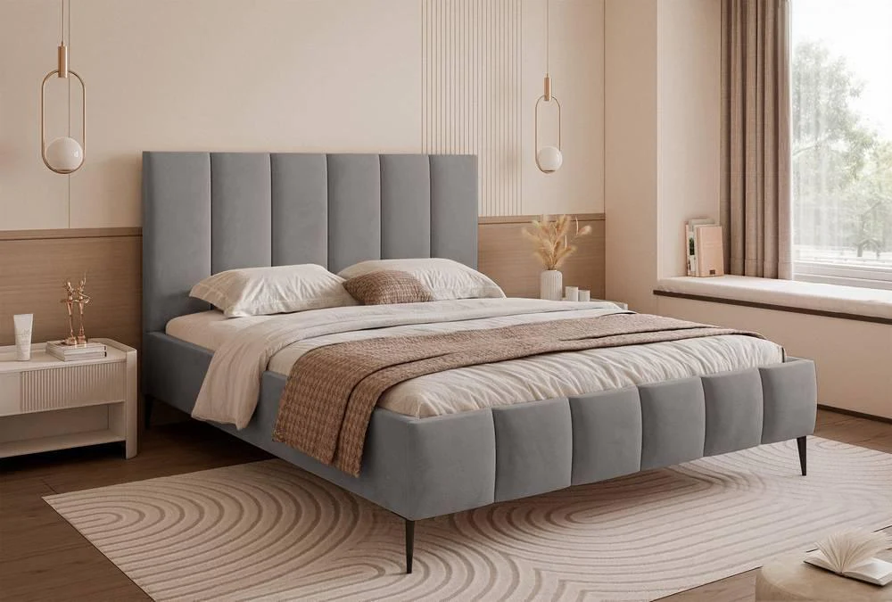 Bedframe Quinn met opbergruimte 160x200