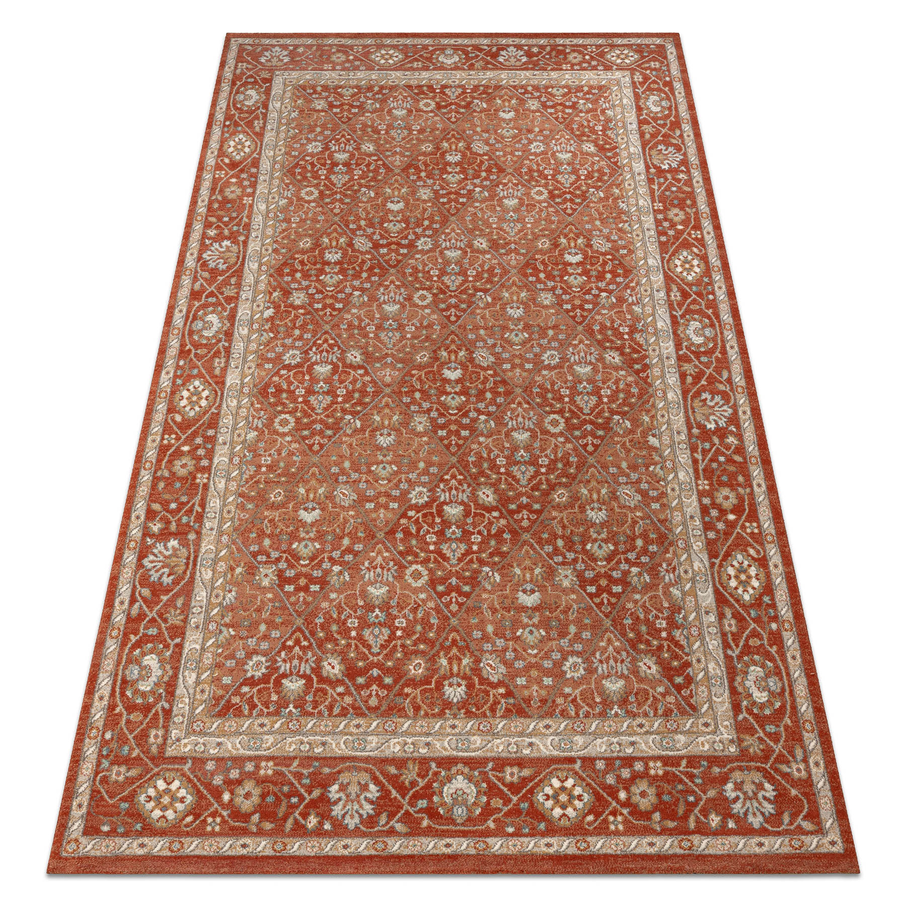 Dywan SOHO 477.27.LA300 wełniany OSTA - Romby, ramka 200x300 cm