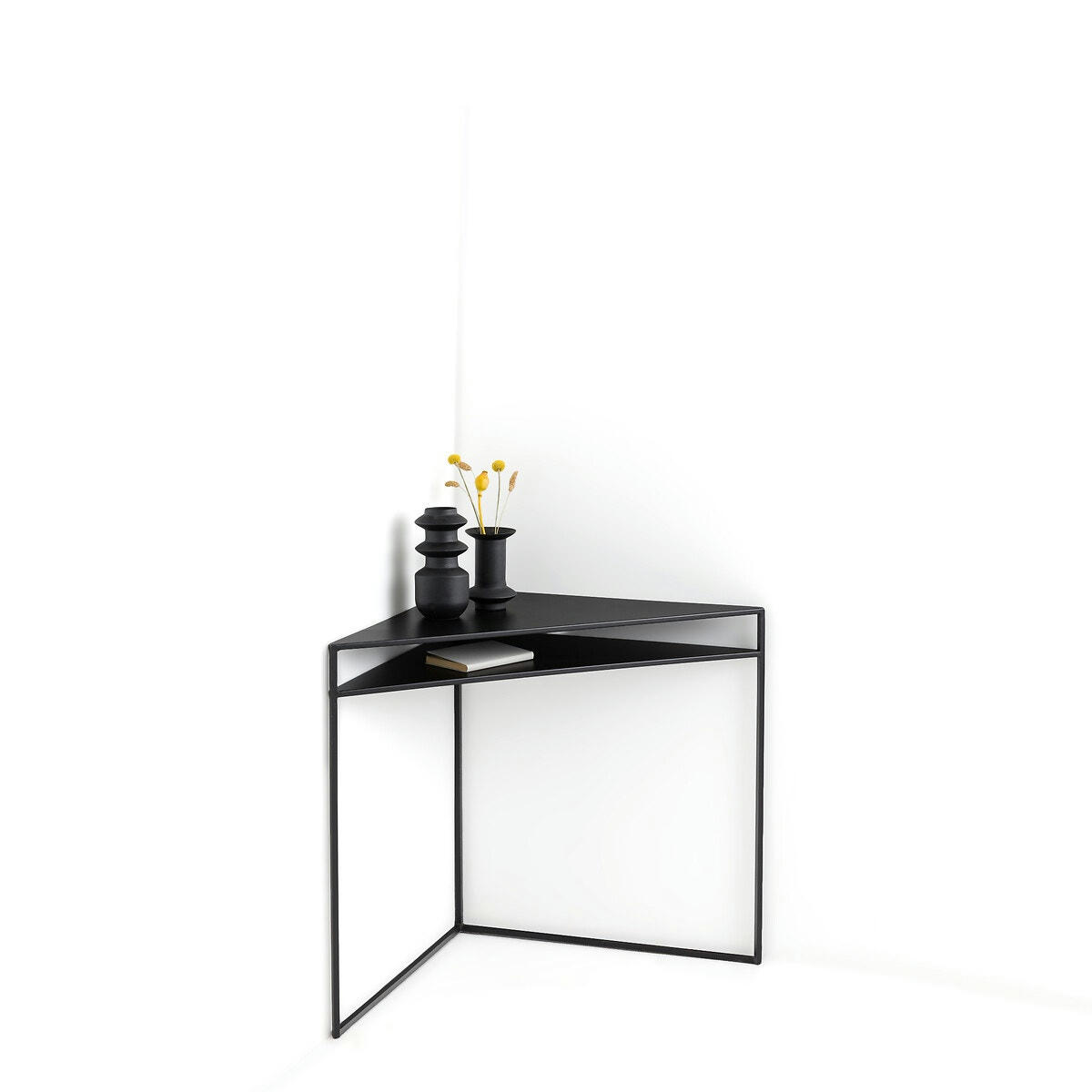 Console d'angle acier, Hiba