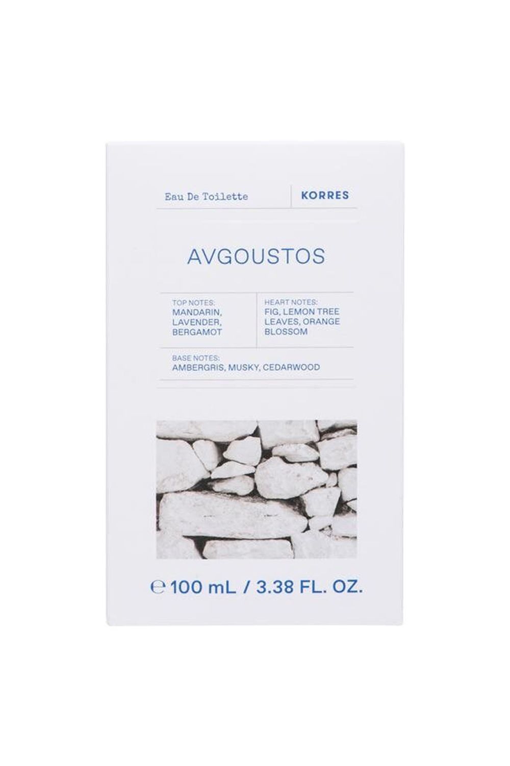 Korres Avgoustos Eau De Toilette 100ml