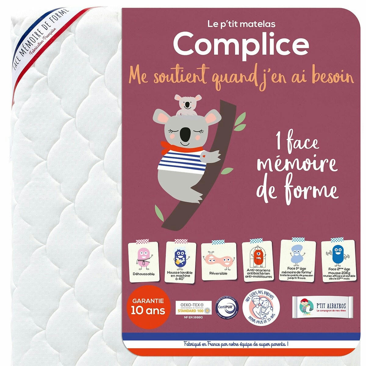 Matelas bébé Complice
