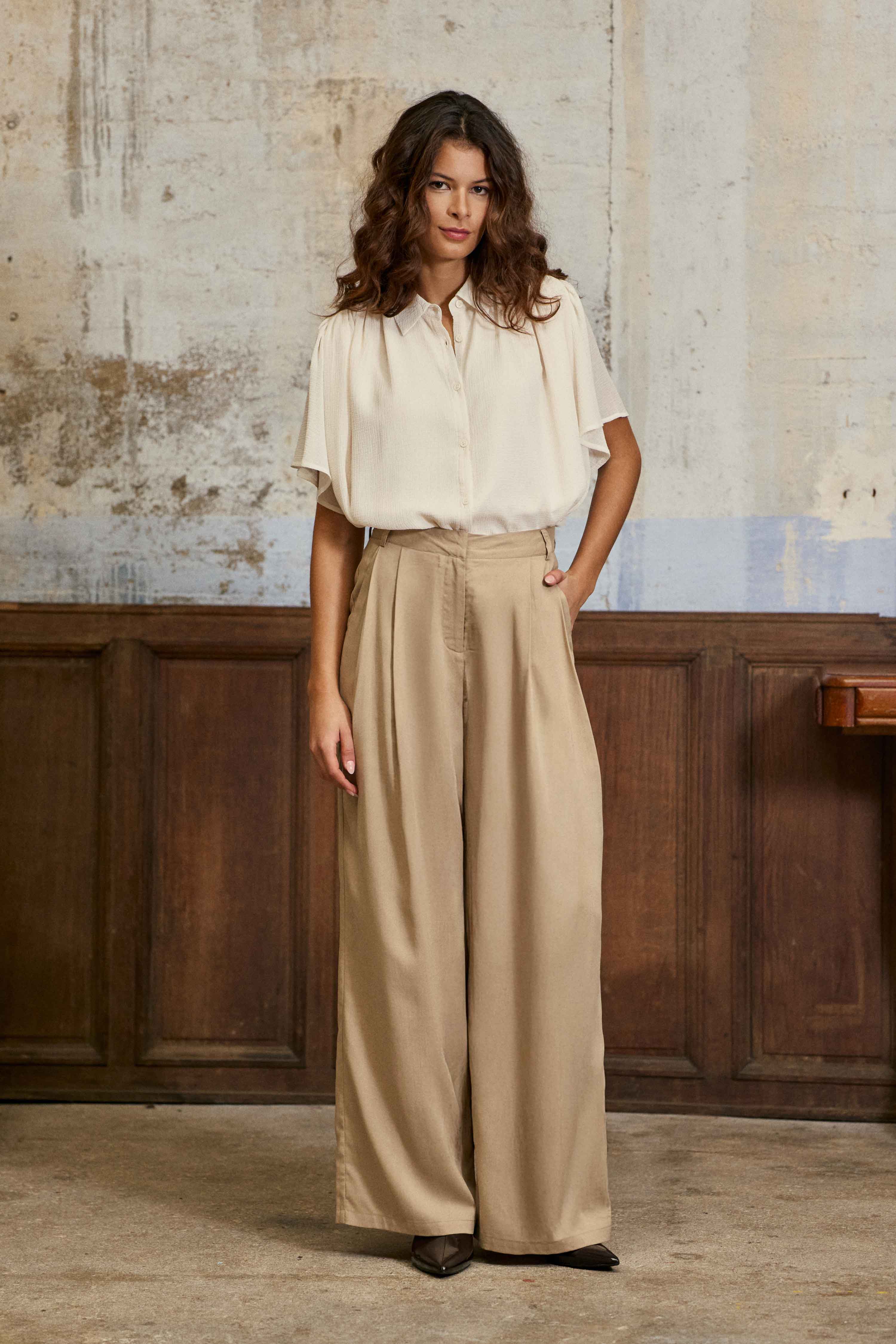 Paline - Pantalon à pince