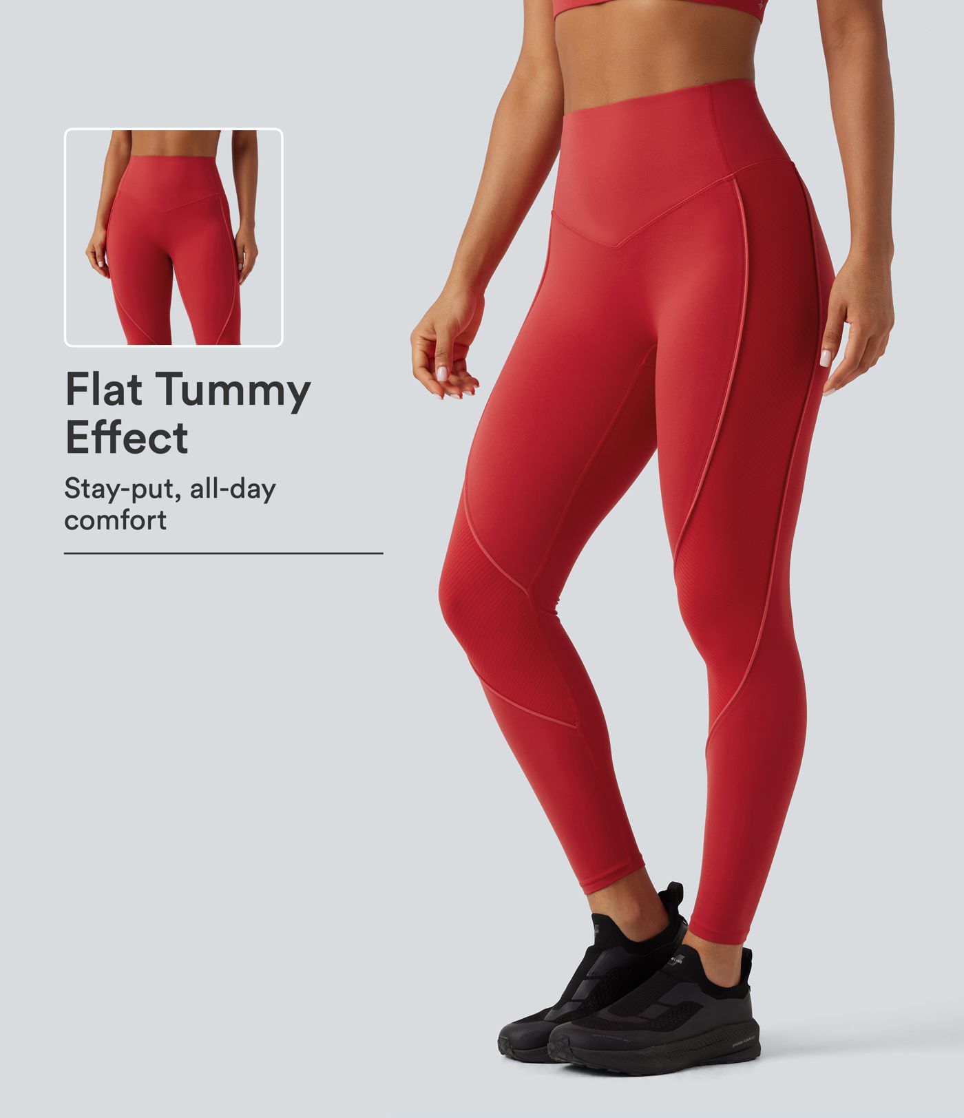 Legging de yoga Halara UltraSculpt™ ventre plat, taille haute, à poche