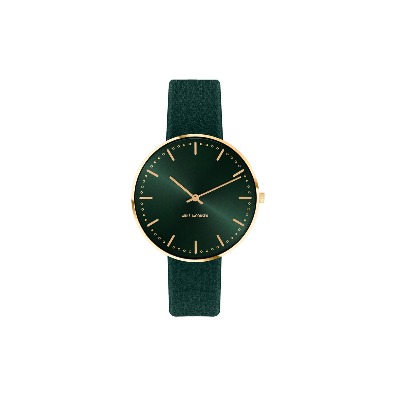 City Hall Evergreen armb&aring;ndsur, green/gold/green