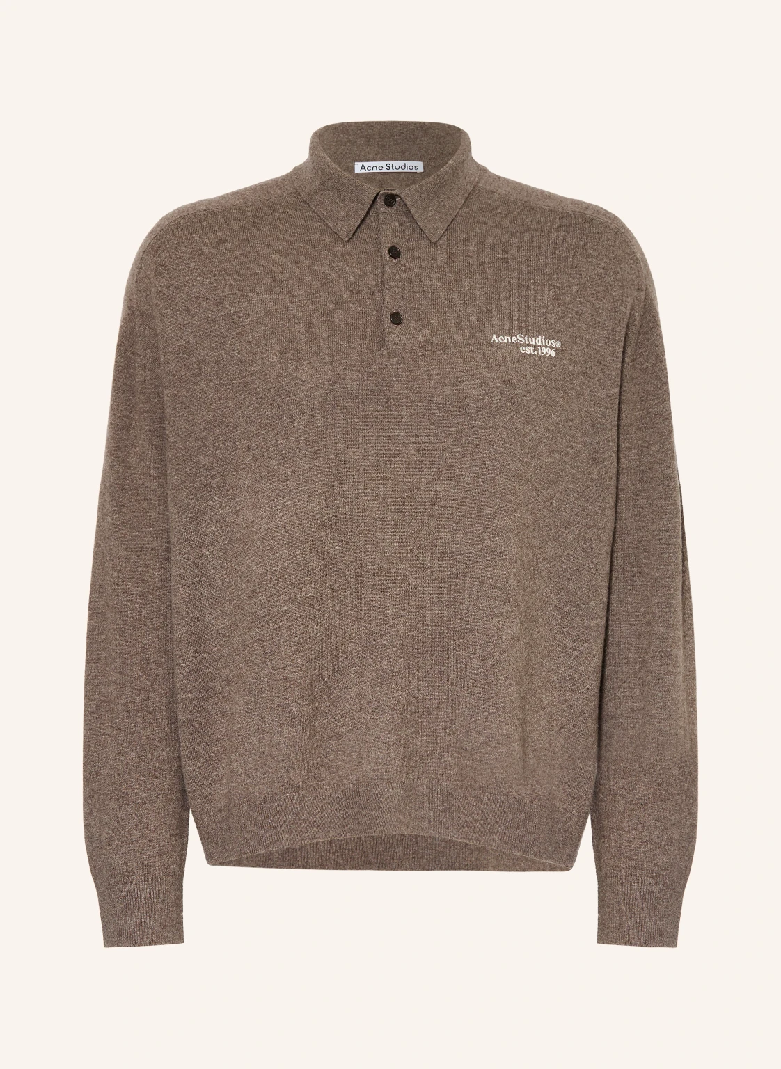 Acne Studios Strick-Poloshirt