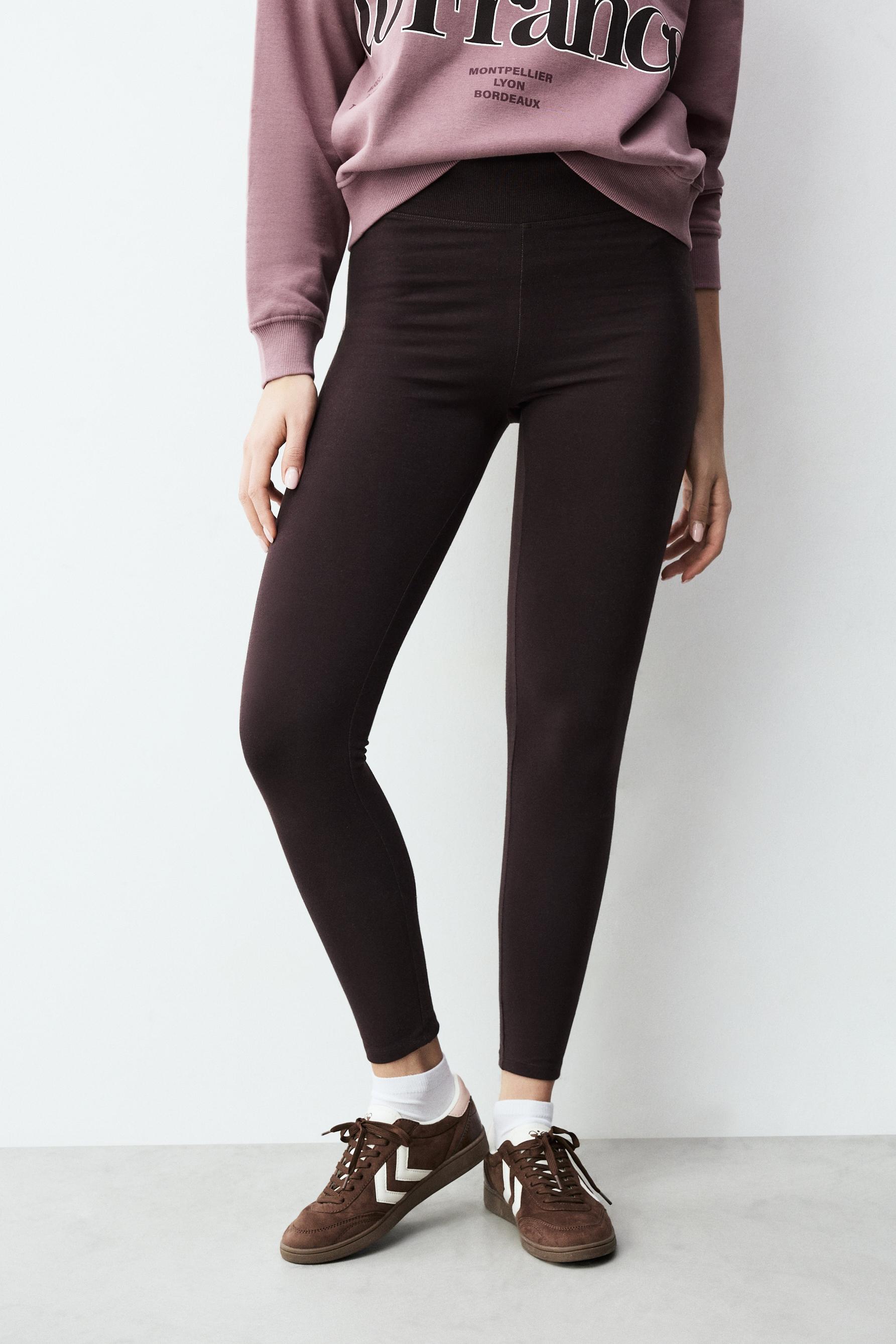 Legging cintura canalé