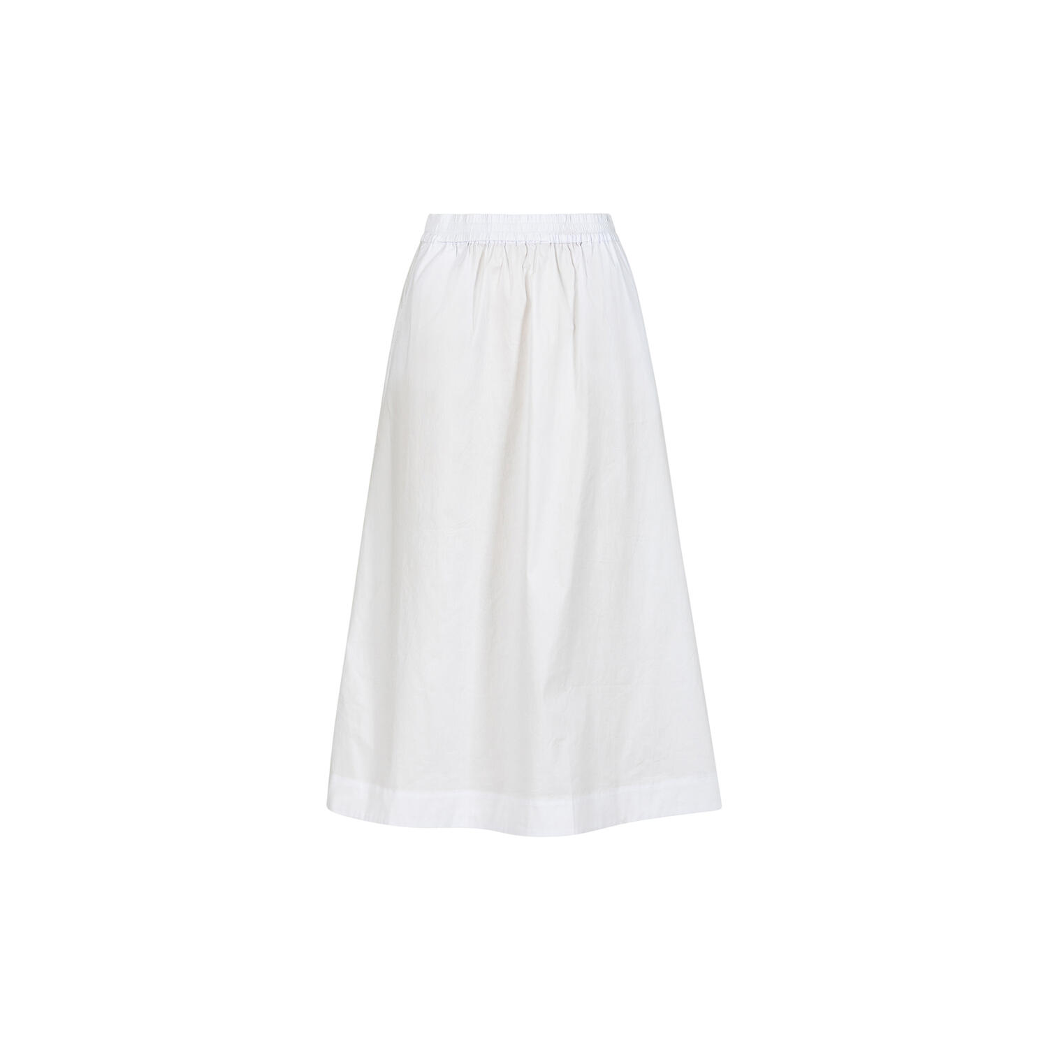 PHOEBE long skirt, white