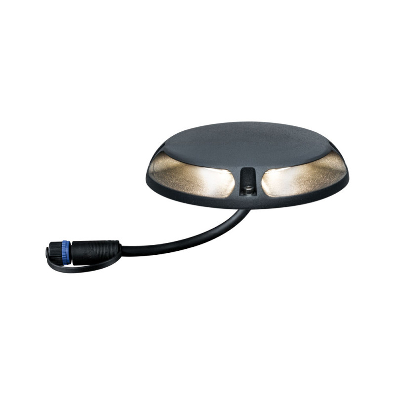 Spot extérieur à encastrer LED Plug & Shine blanc chaud 6,6 W PAULMANN