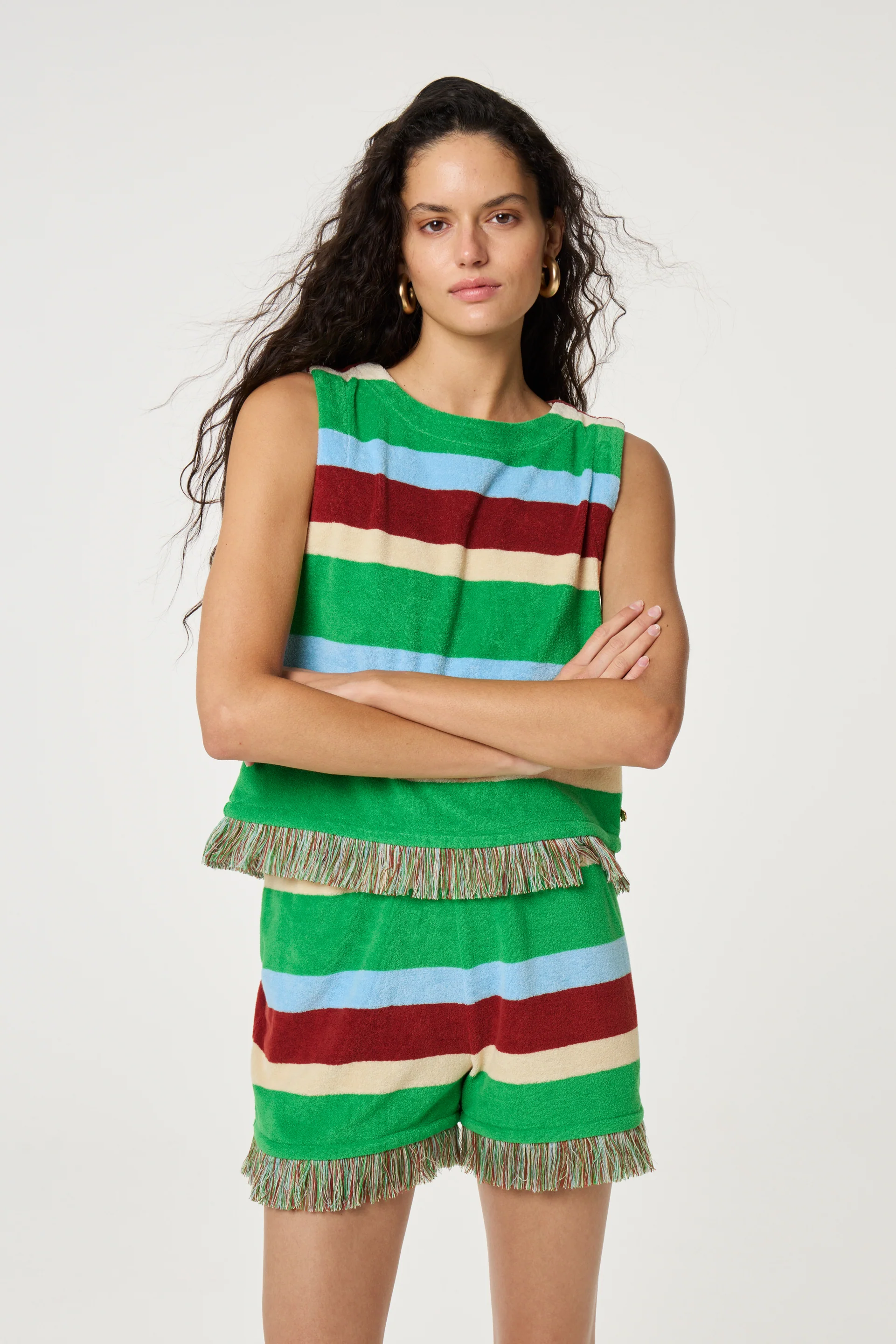 Tyra Shorts | Multi Stripe