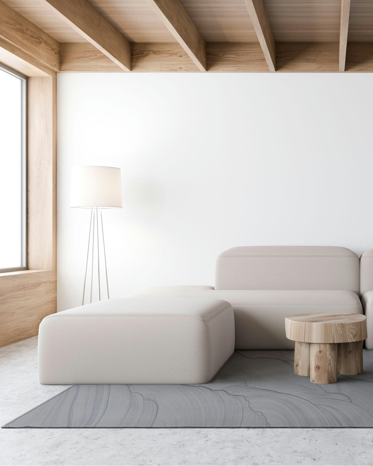 - Tapis vinyle marbre gris 140x200cm