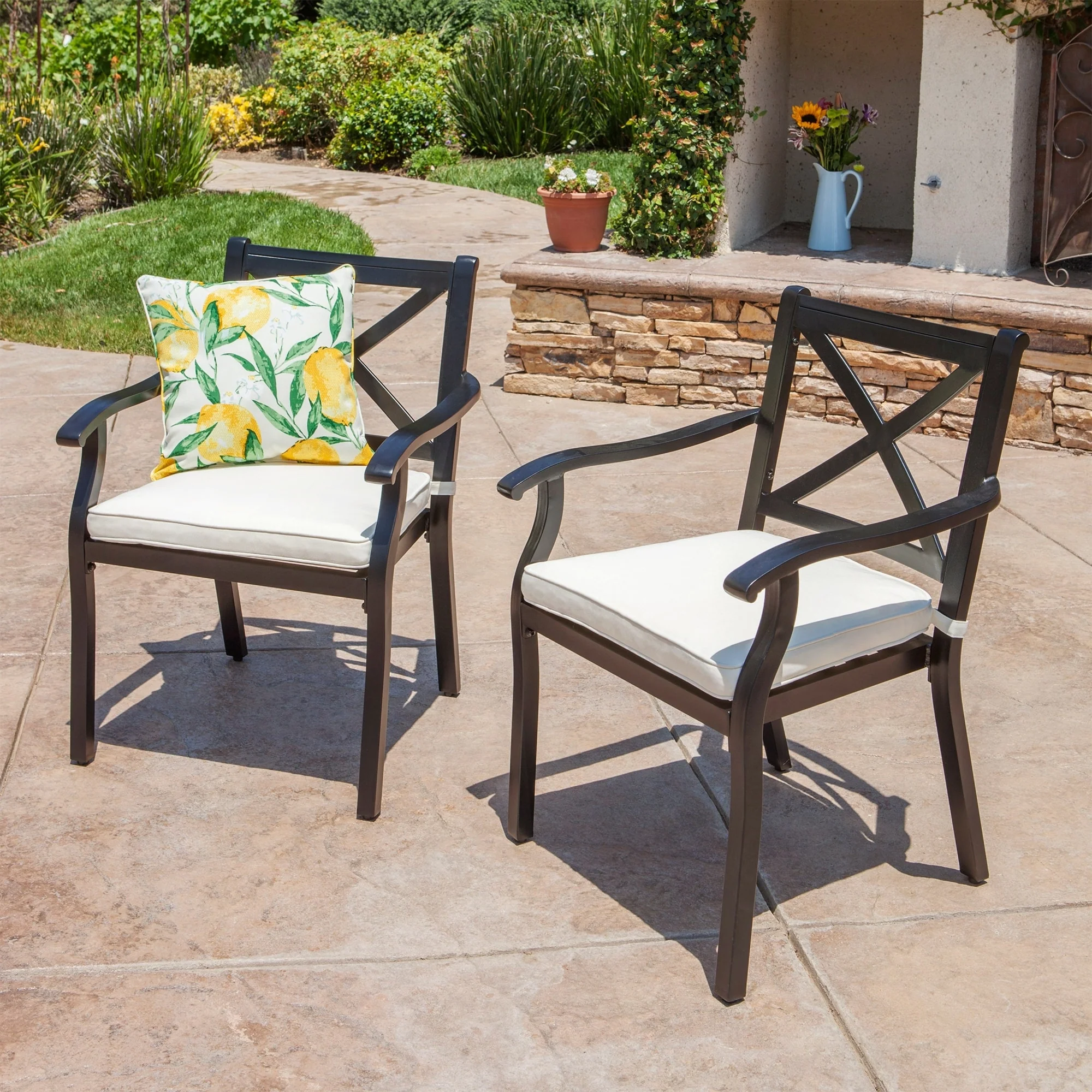 2PC outdoor DINING CHAIR