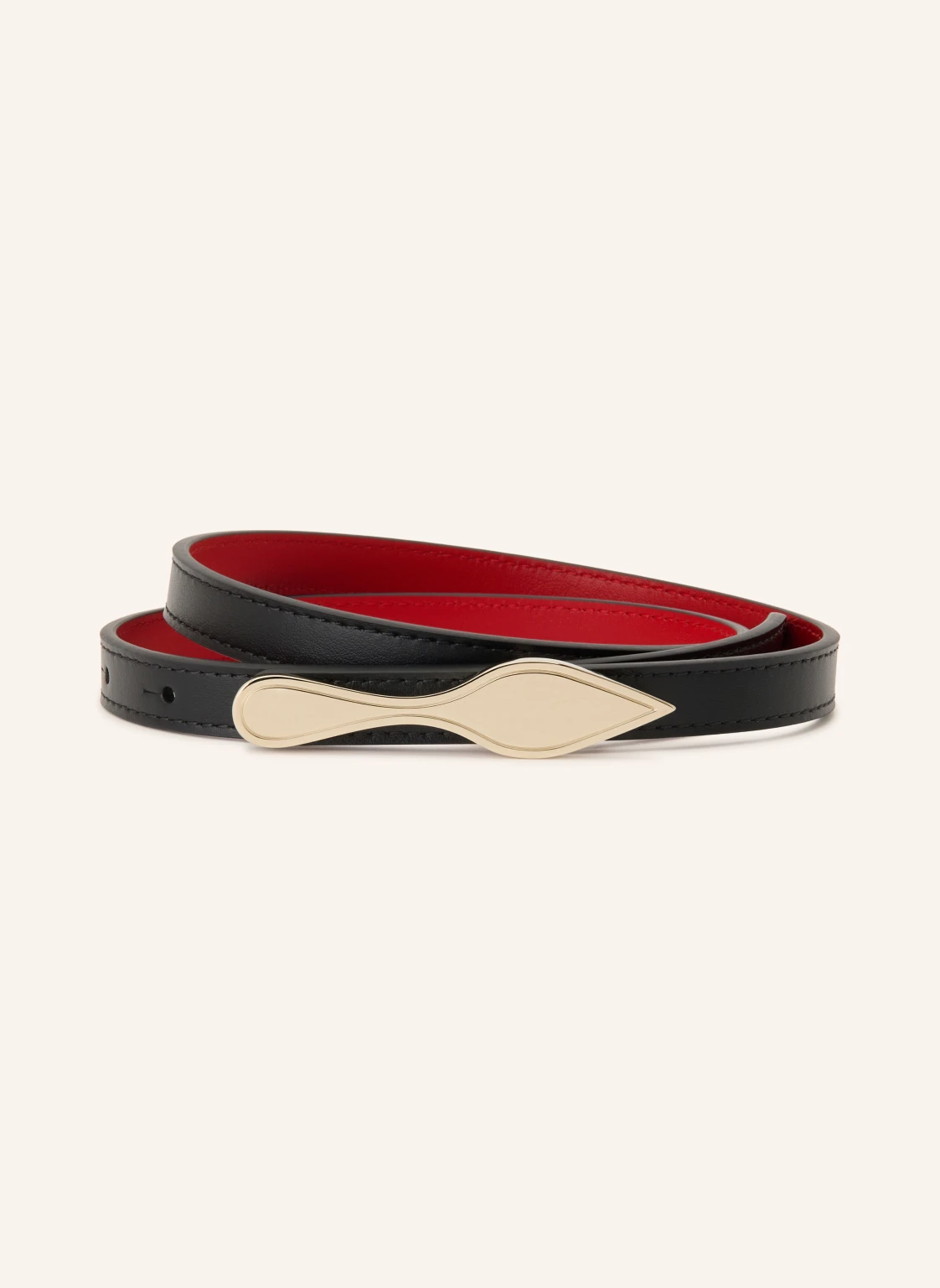 Christian Louboutin Ledergürtel BETTINA zum Wenden