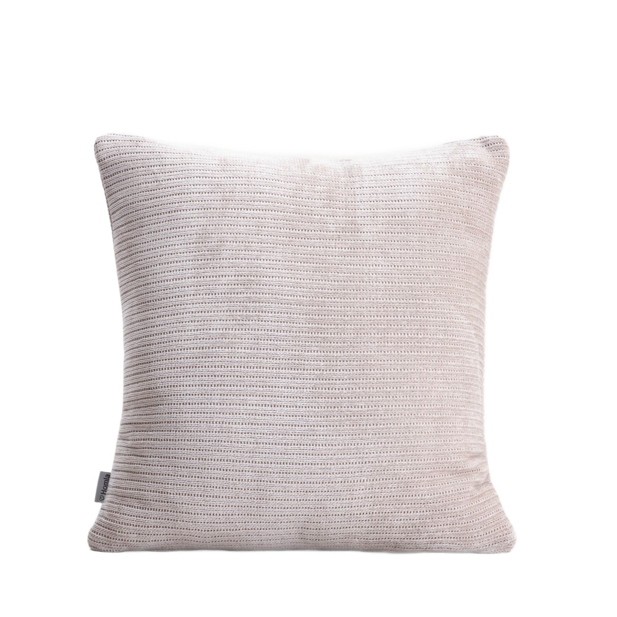 Poszewka CHENILLE szenilowa taupe 45x45cm HOMLA