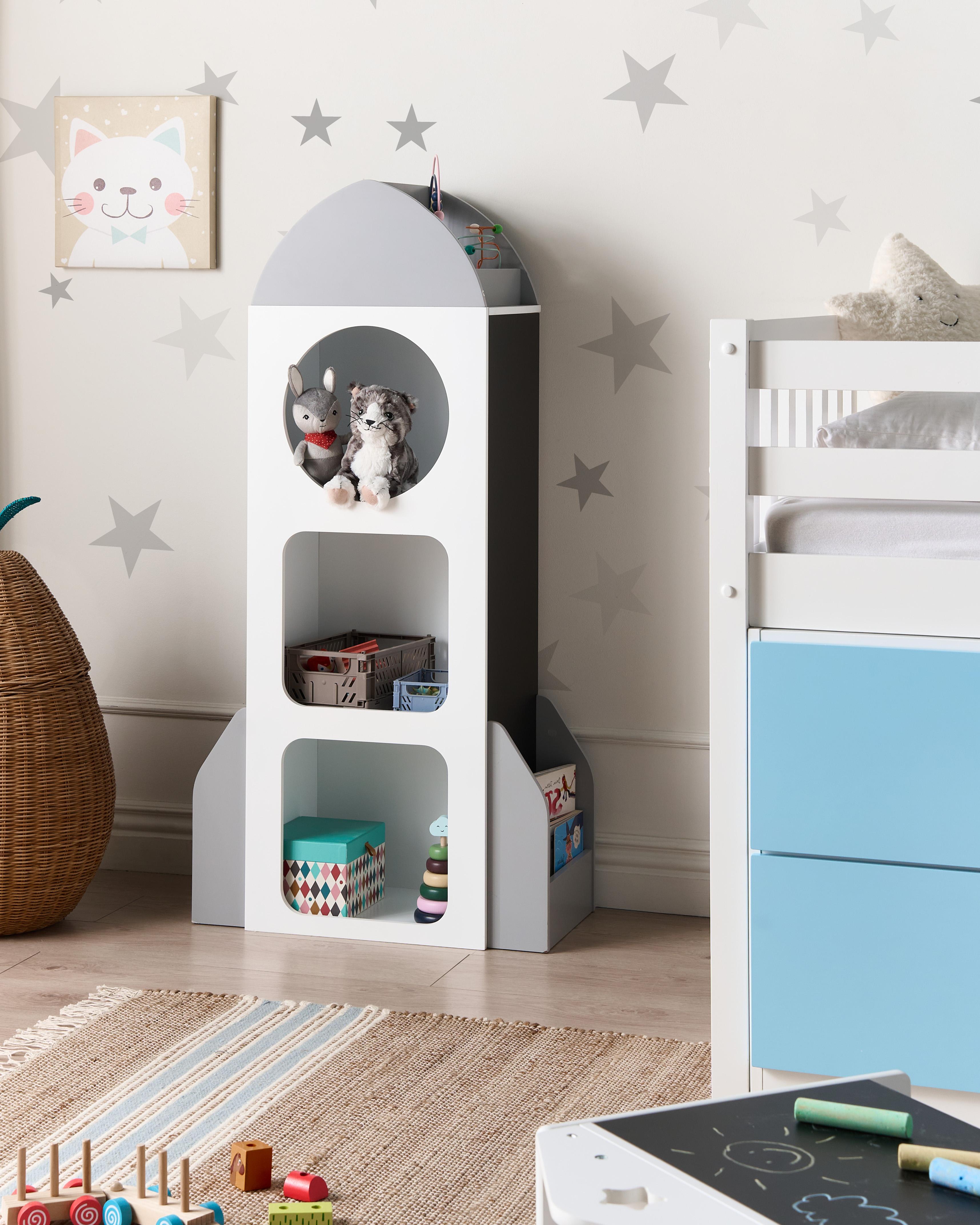 Shelving Unit COSMOS 120 cm White