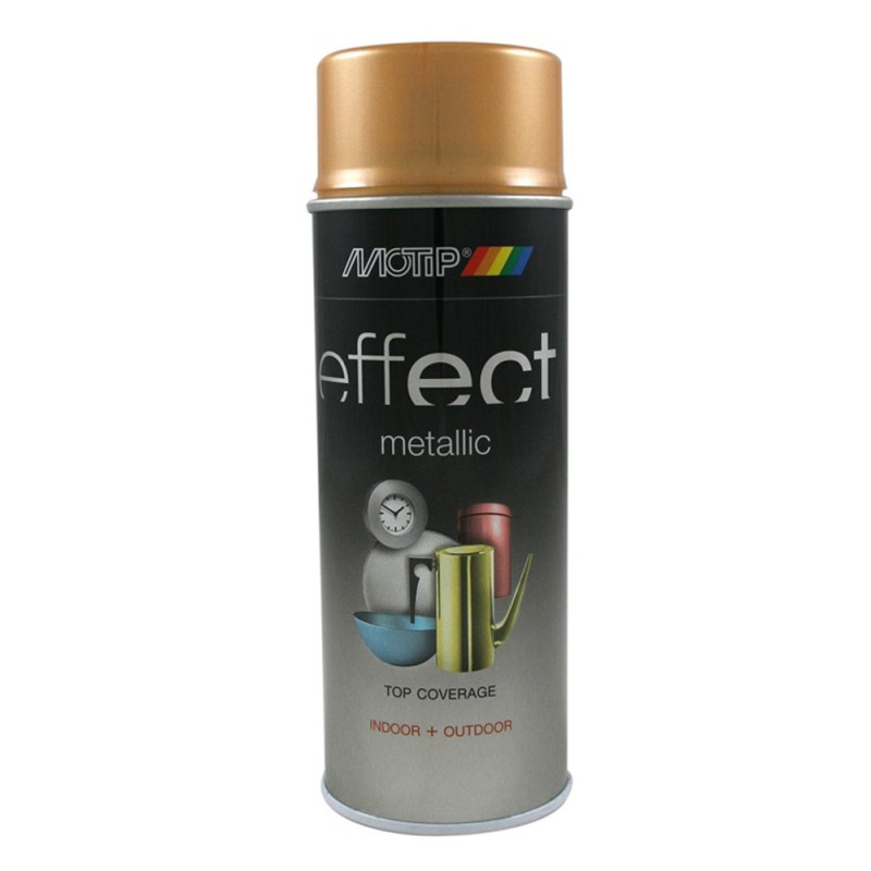 Peinture en spray Effect Metallic or antique 0,4 L MOTIP