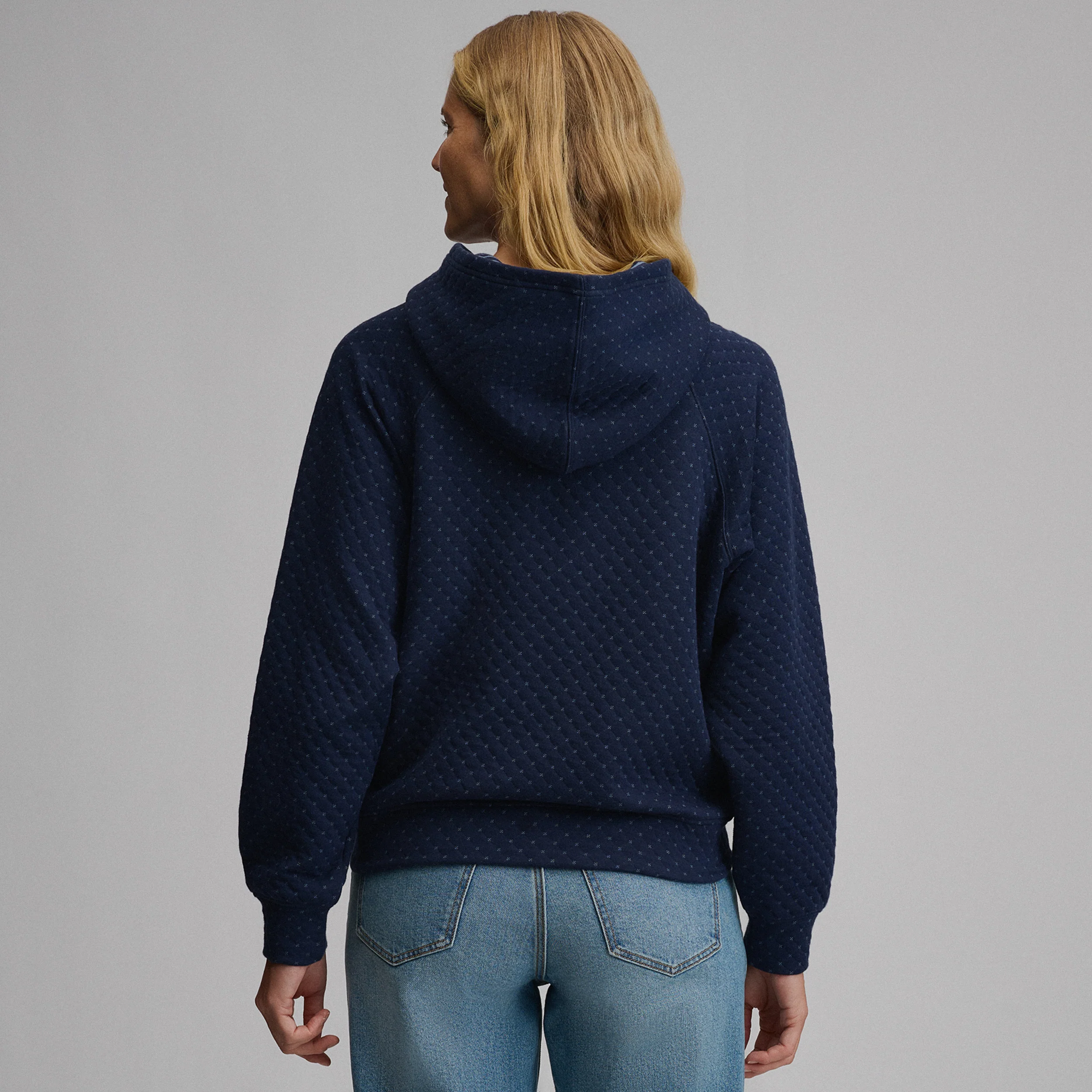 Women's Quilted Hoody