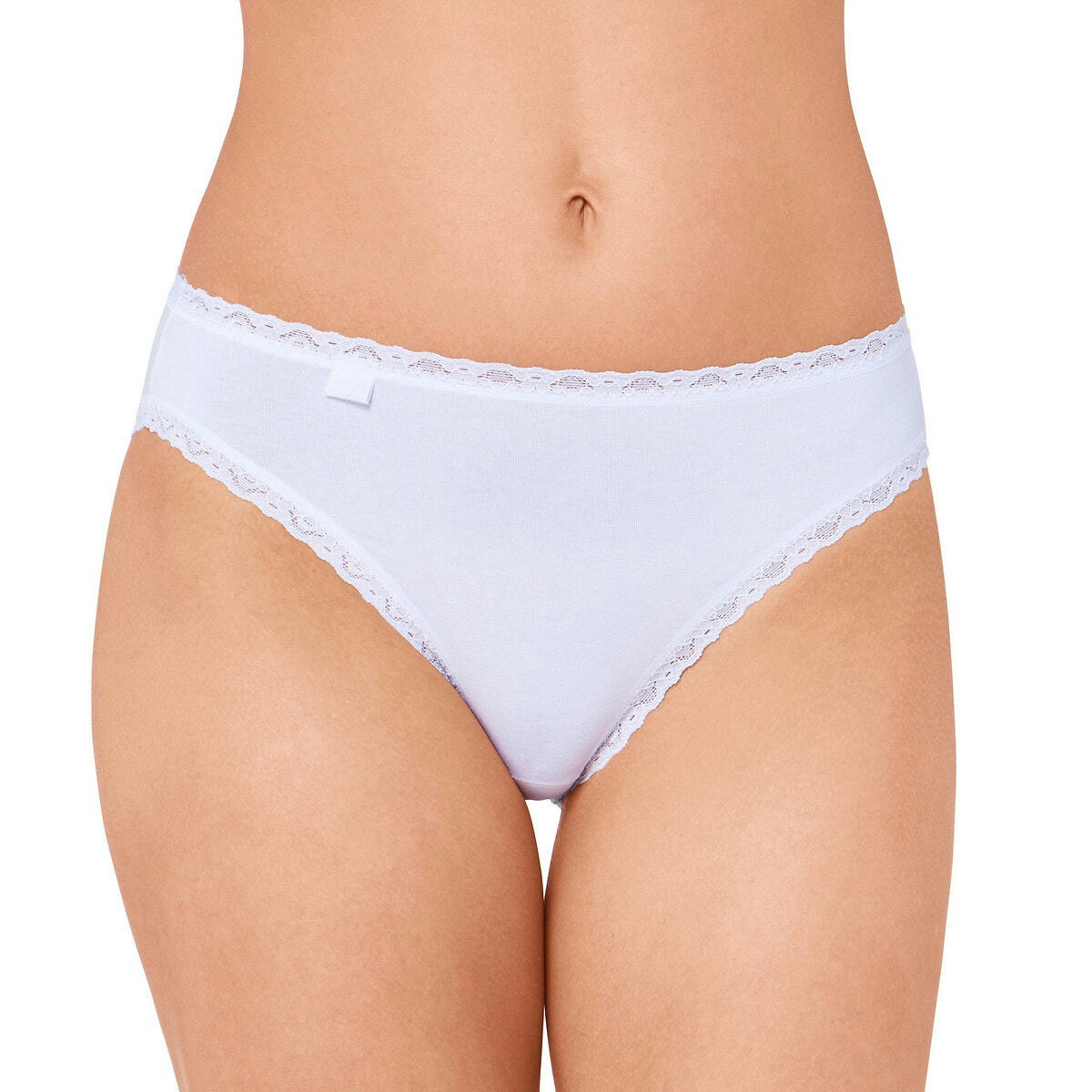 Lot de 3  slips échancrés 24/7 Cotton Lace