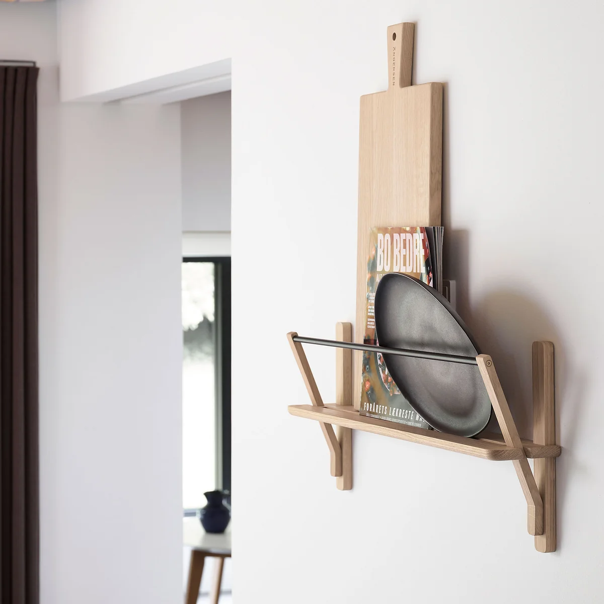 Andersen Furniture - Interior Rack, 70 x 10.6 x 27.5 cm, Eiche