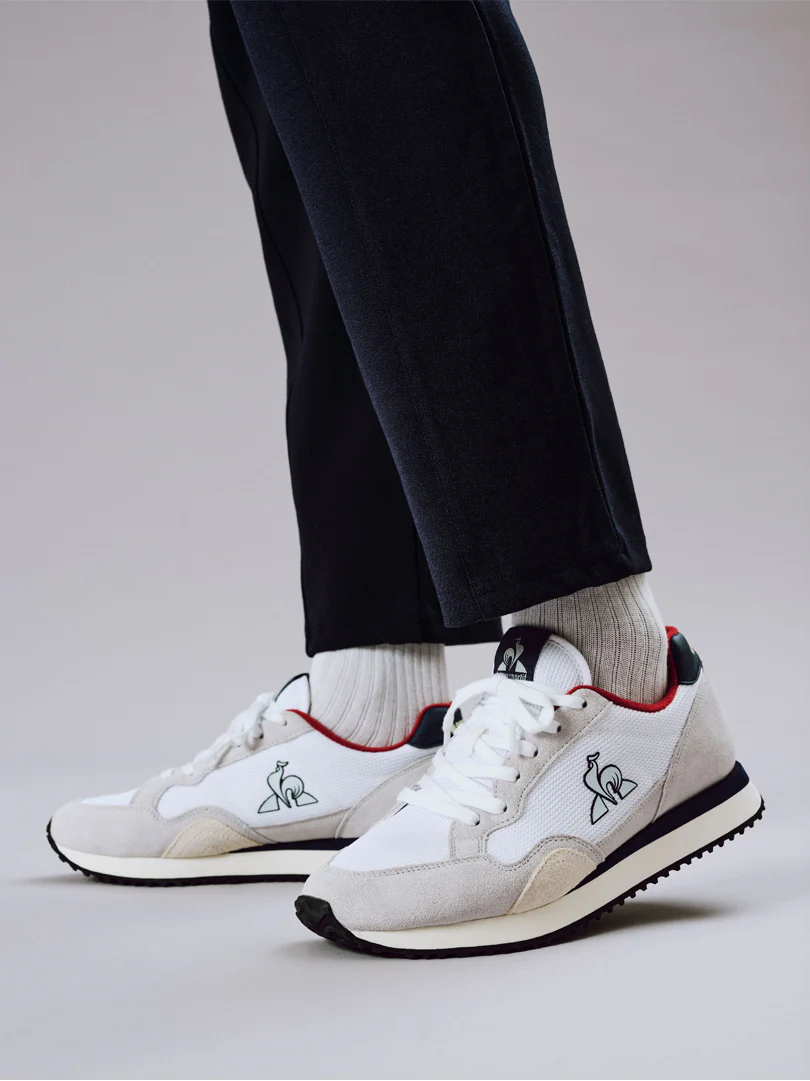 Basket retro-running en mesh et suede Jet Star