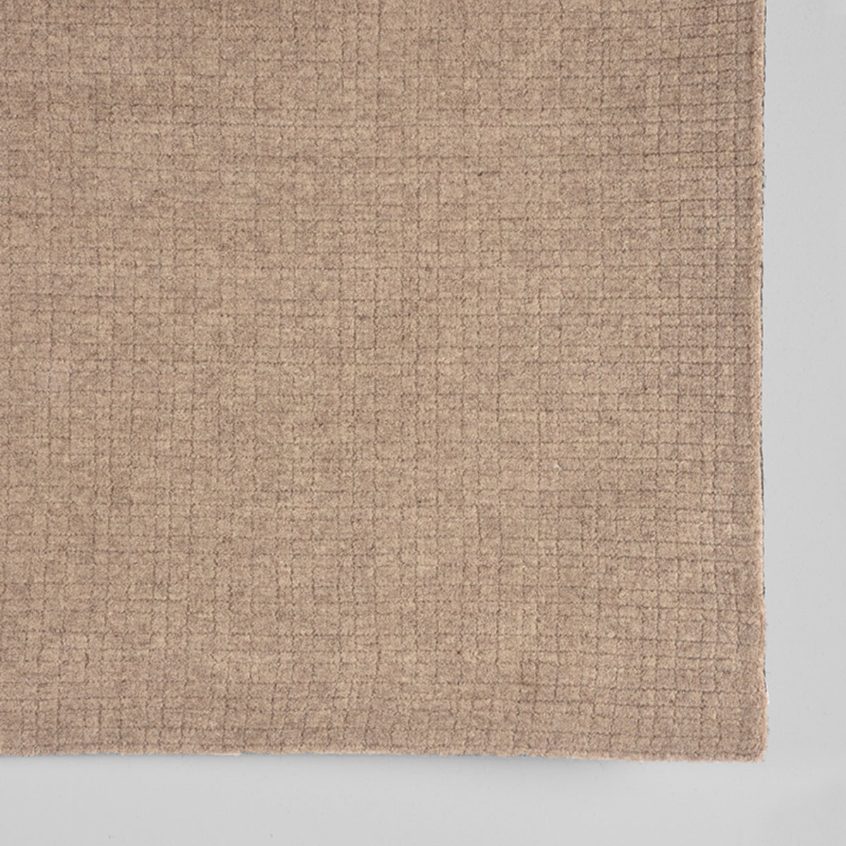 LABEL51 - Vloerkleed Wolly 160x230 cm - Taupe Wol