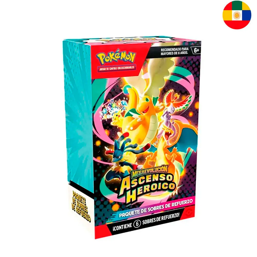 Pokemon Trading Card Game Mega Evo Ah Booster Latin spanish