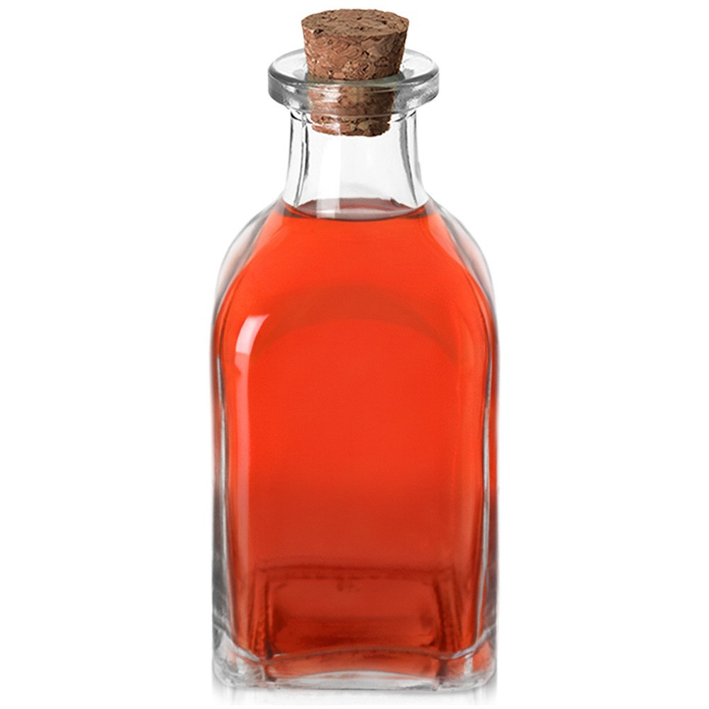Butelka z korkiem szklana 110 ml