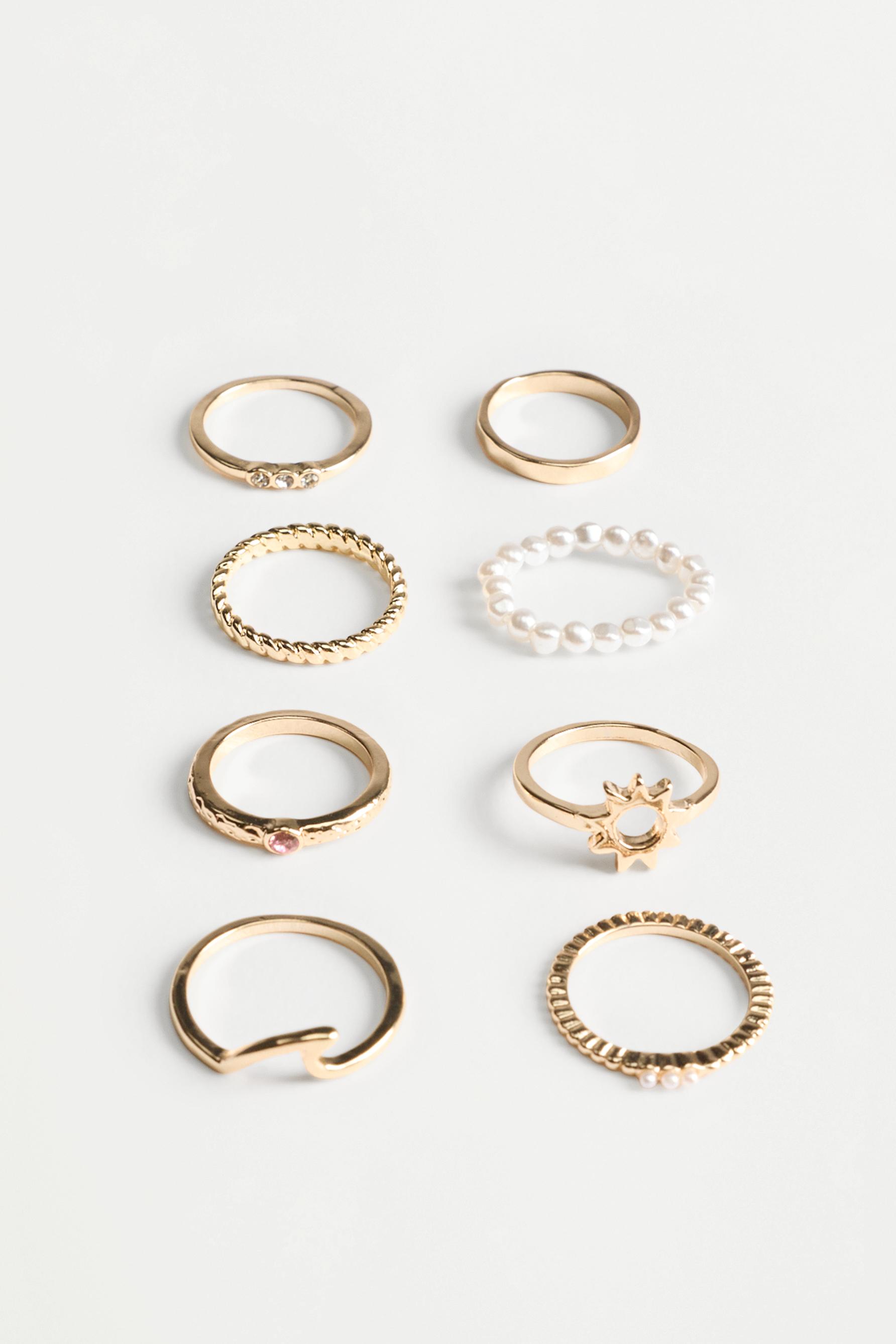 Anillos combinados (Pack 8)
