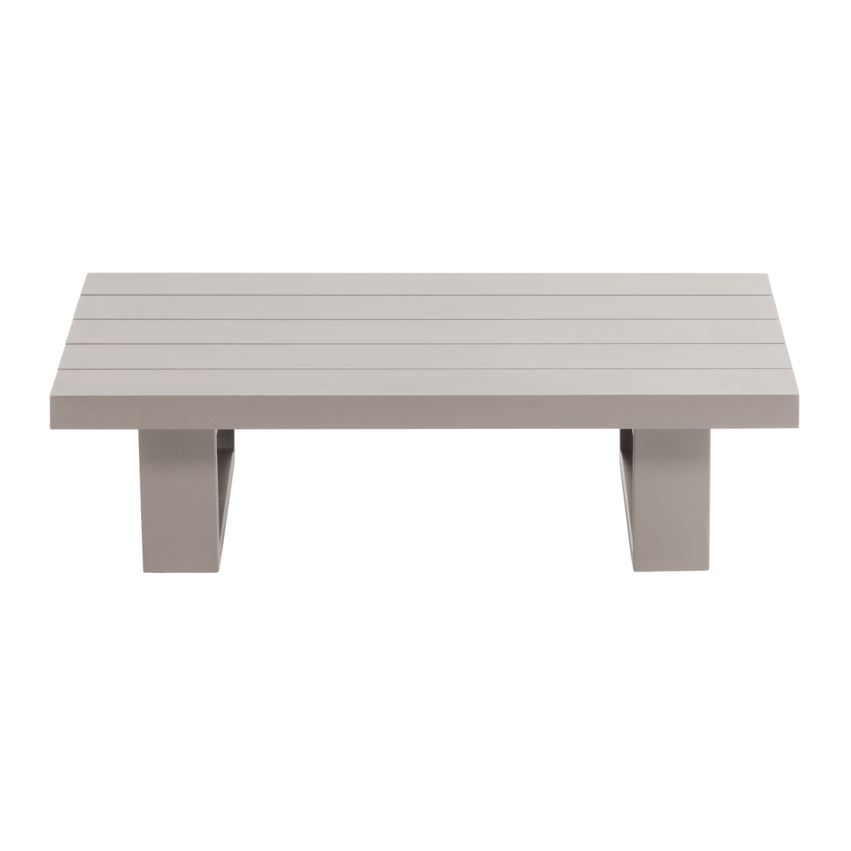 WOOOD salontafel tuin Bear - Aluminium - Zand - 25x87x87