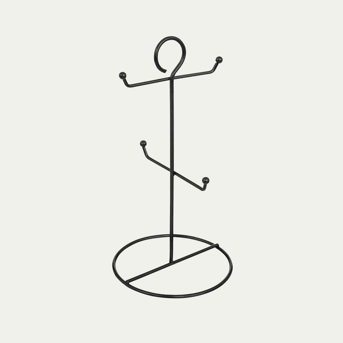 Stojak na kubki ALIX biały 16x15x16 cm