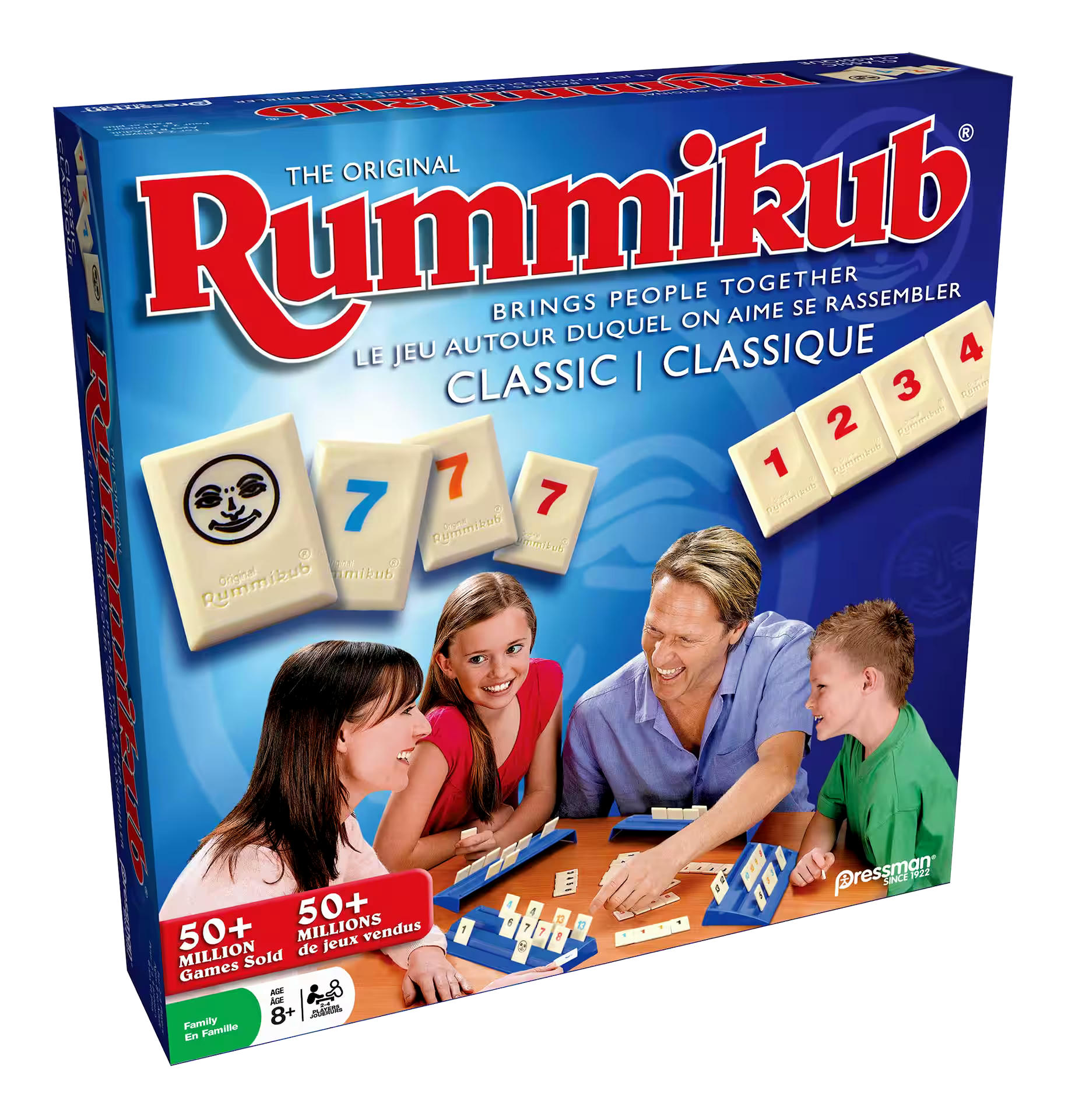 Pressman The Original Rummikub Family Board Game, Ages 8+