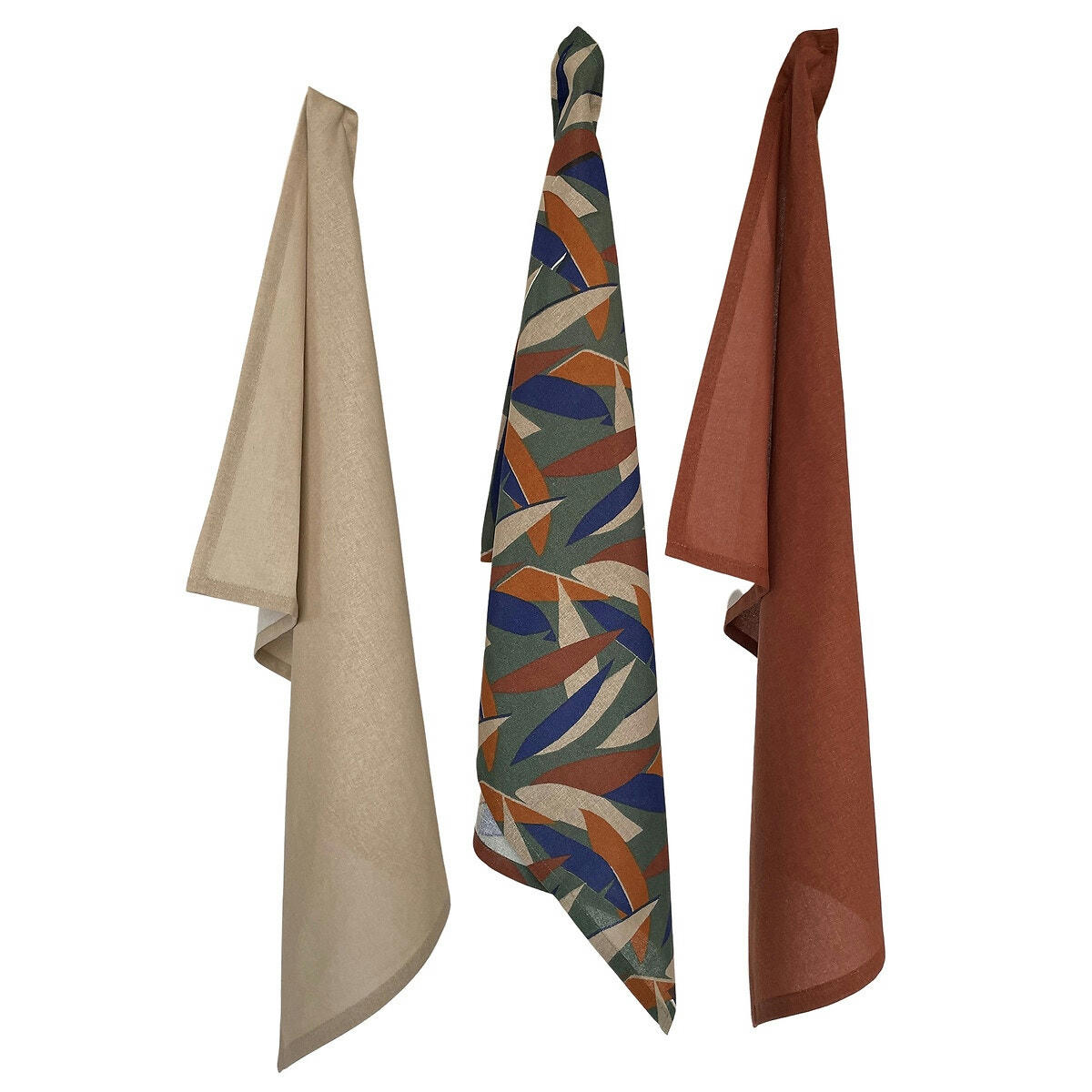 Lot 3 torchons coton, Chizo