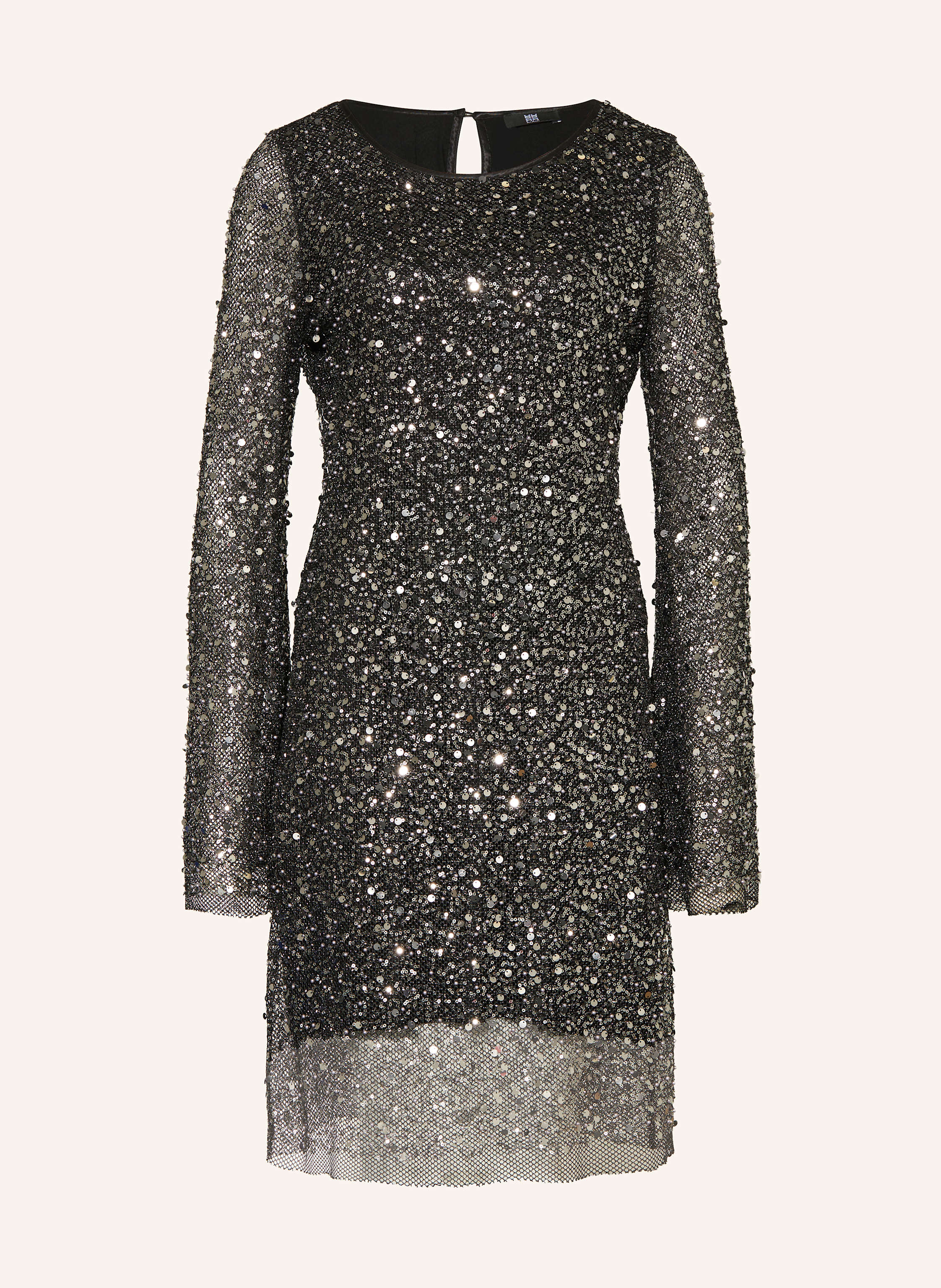 RIANI Meshkleid mit Pailletten