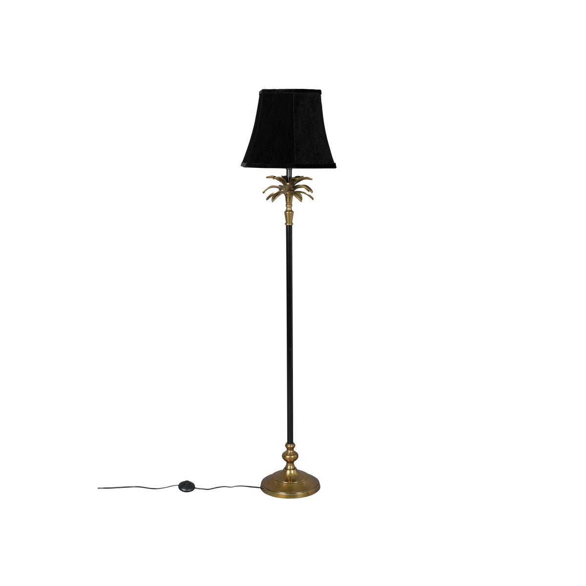 Dutchbone vloerlamp Cresta - zwart