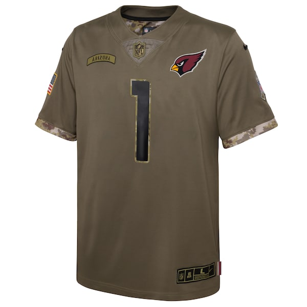 Kyler Murray Arizona Cardinals Nike Youth 2022 Salute To Service Player Limited Jersey - Olive