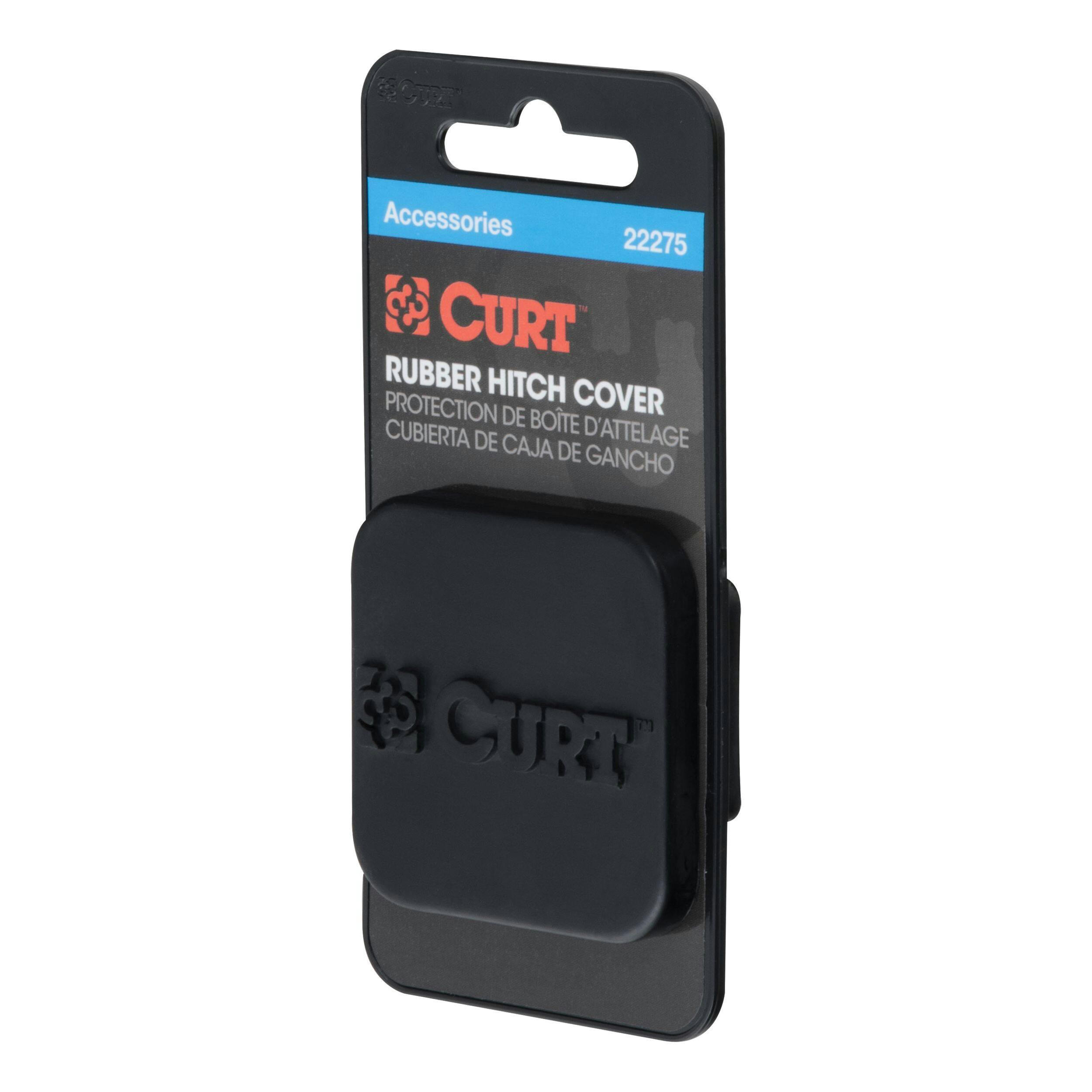 CURT 1-1/4-in Rubber Hitch Tube Cover (Packaged)