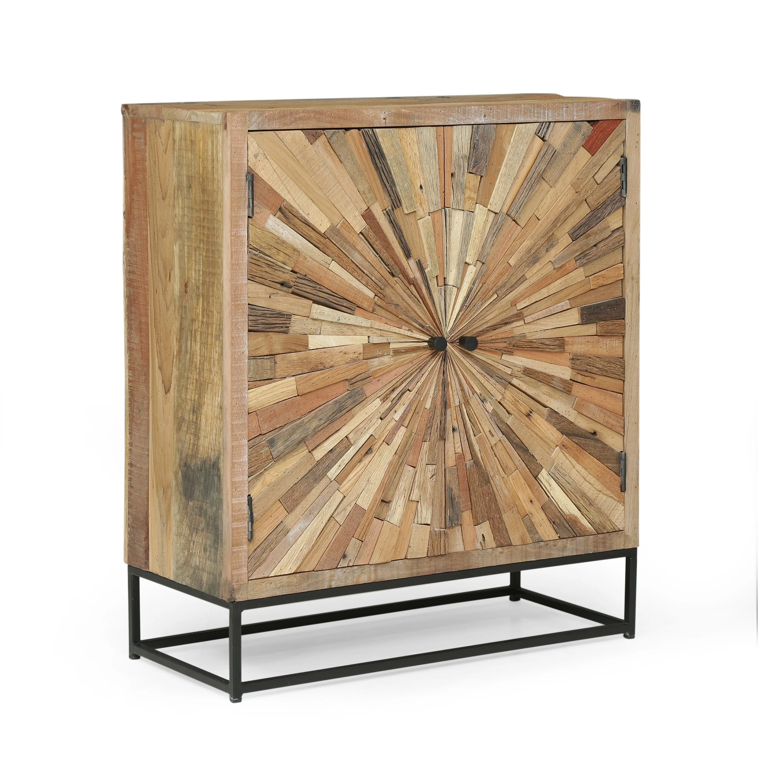 Carolina Recycled Wood Cabinet by Christopher Knight Home