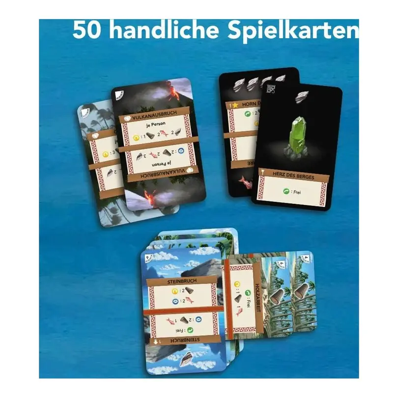 Kartenspiel 50er-Set Familie