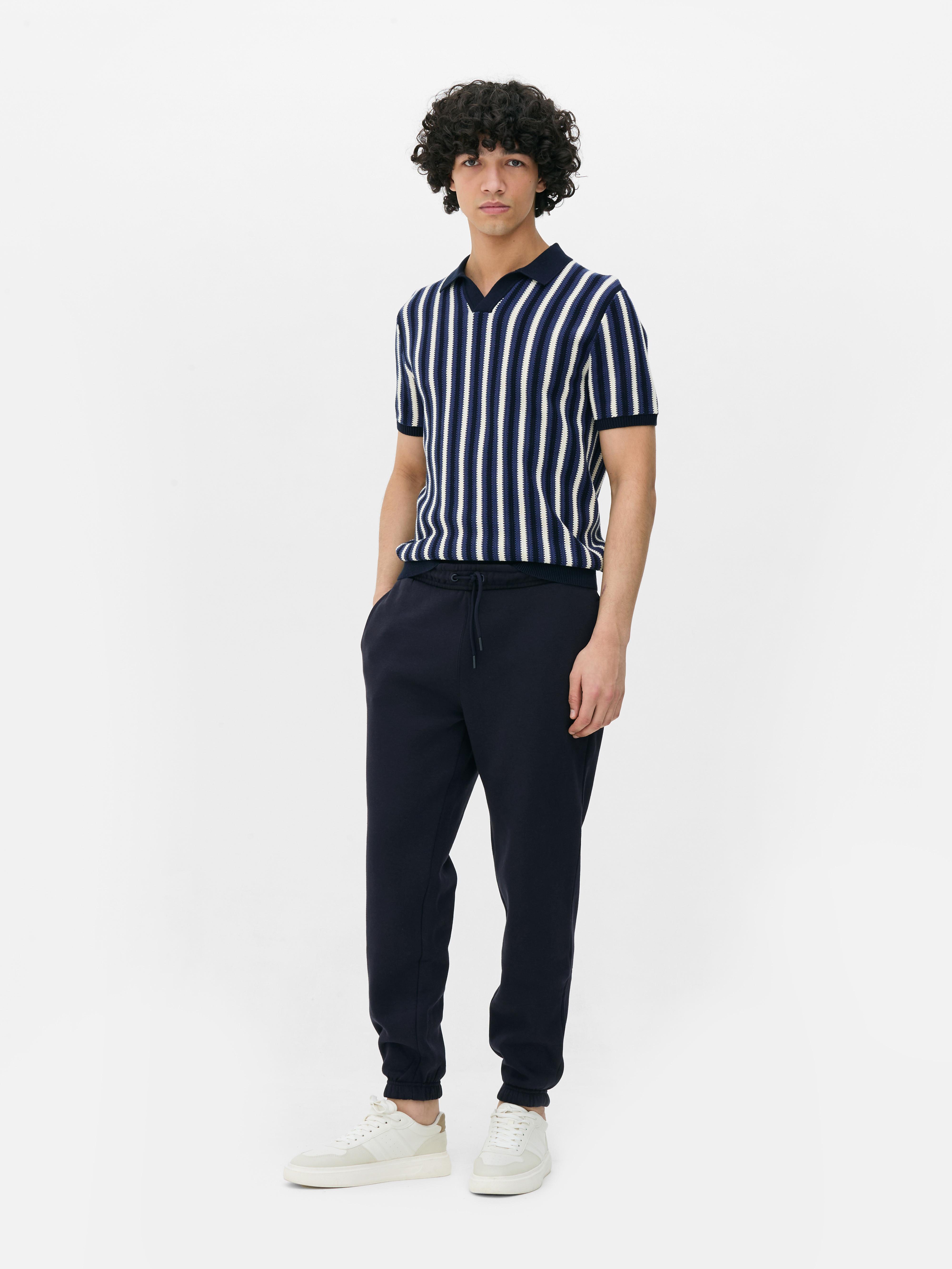 Drawstring Cuffed Joggers