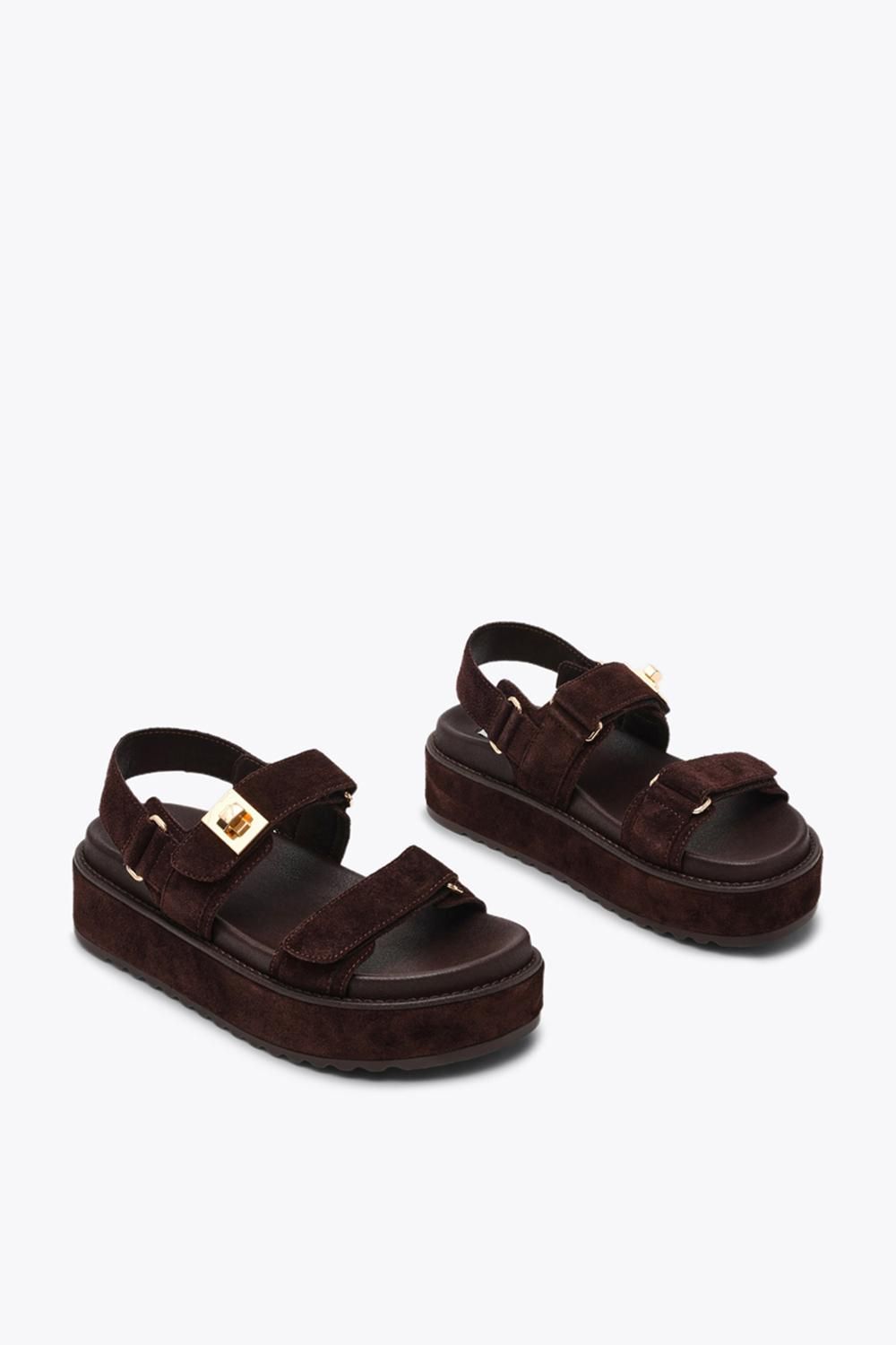 STEVE MADDEN Bigmona 205' Suede Sandals
