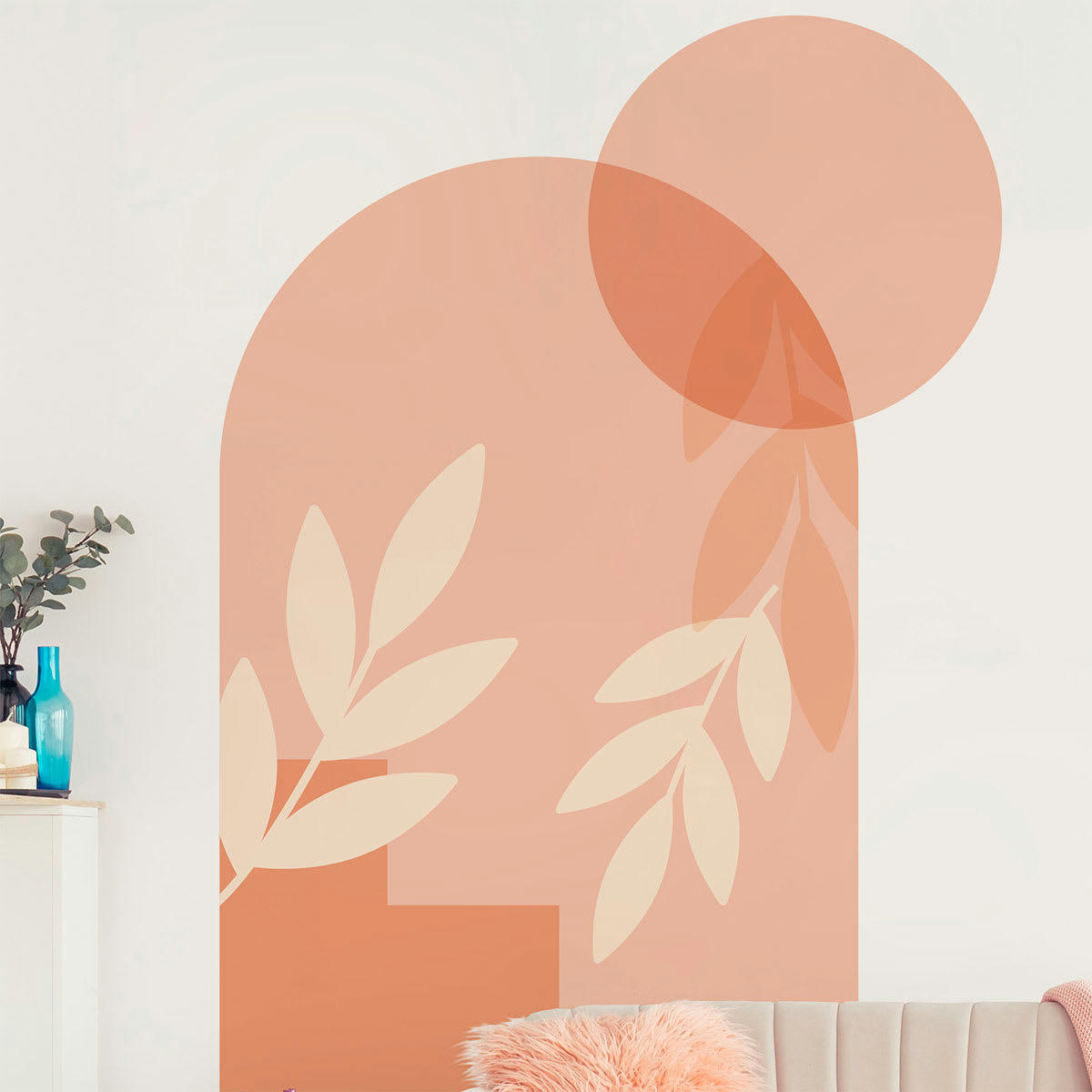 - Papier Peint arches nature abstraite 180x120cm