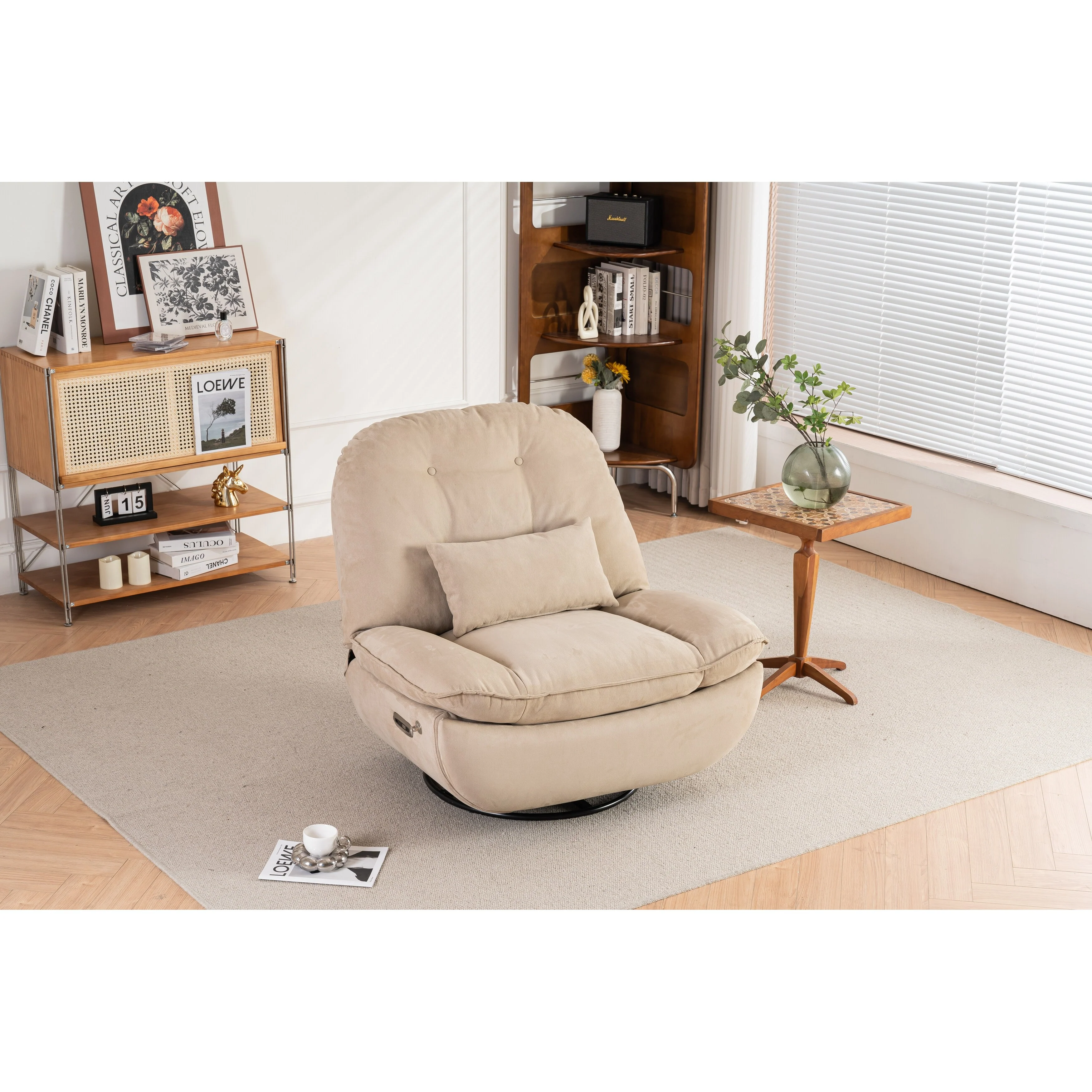 Power Recliner Swivel Glider
