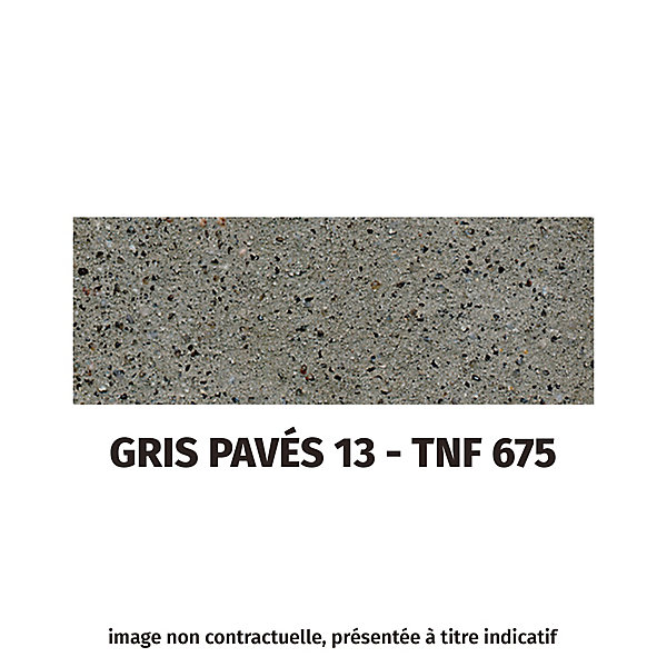Joint souple spécial pierre naturelle 5 à 40 mm - Gris pavés 13 - Gros grain - Sopro TNF 675 - 25 kg