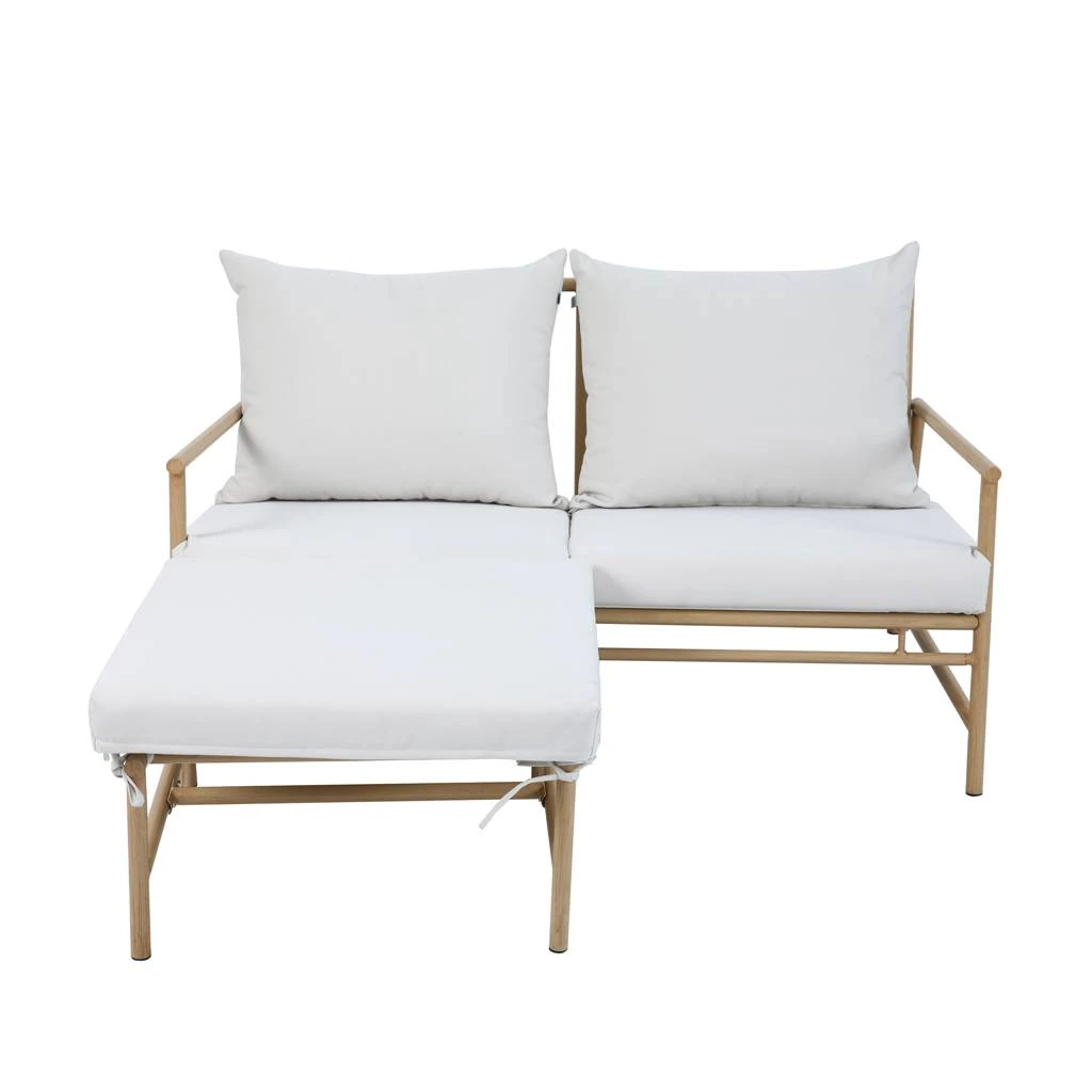 Garden sofa with footrest Estelle