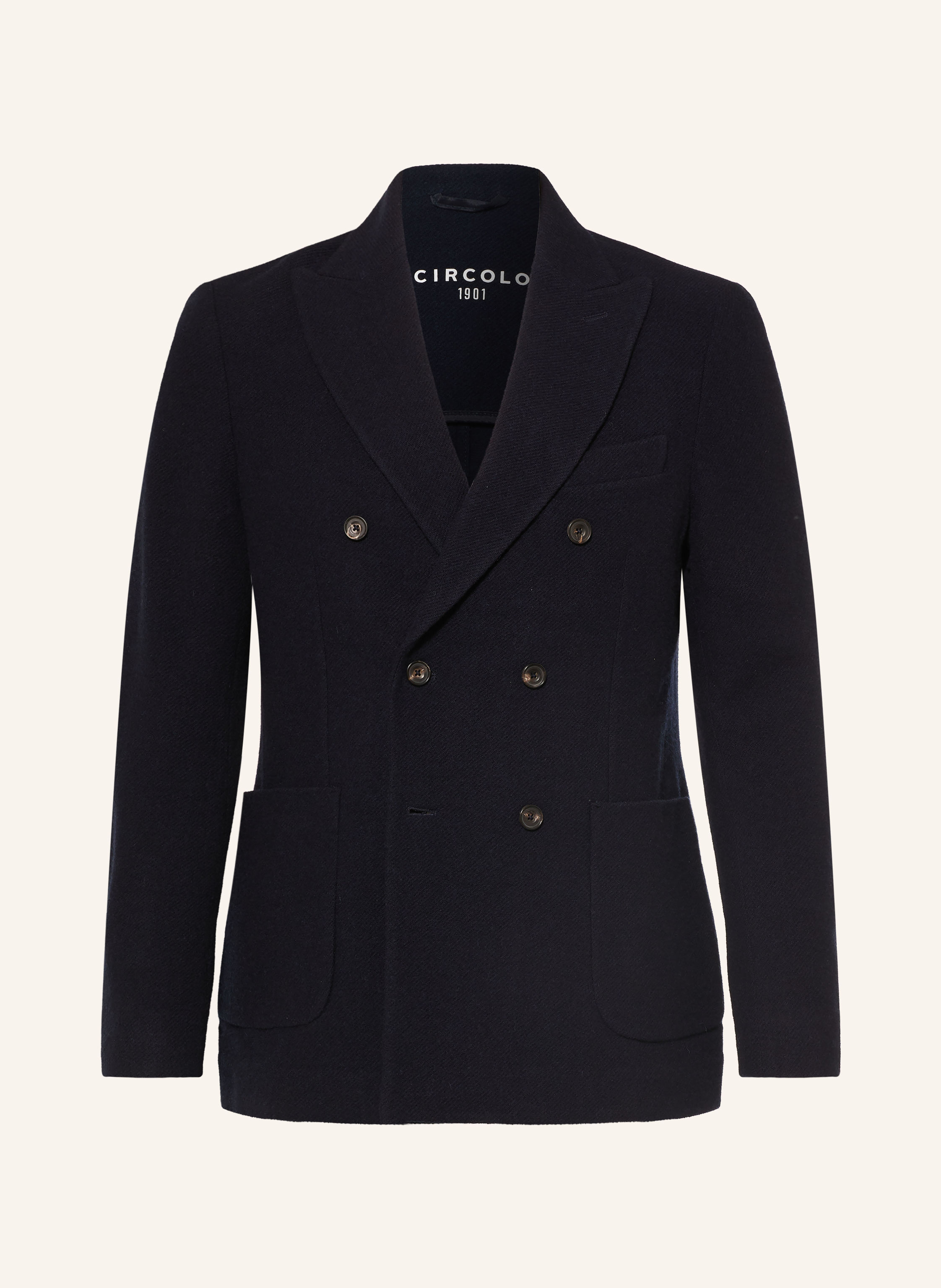 CIRCOLO 1901 Sakko Slim Fit mit Merinowolle