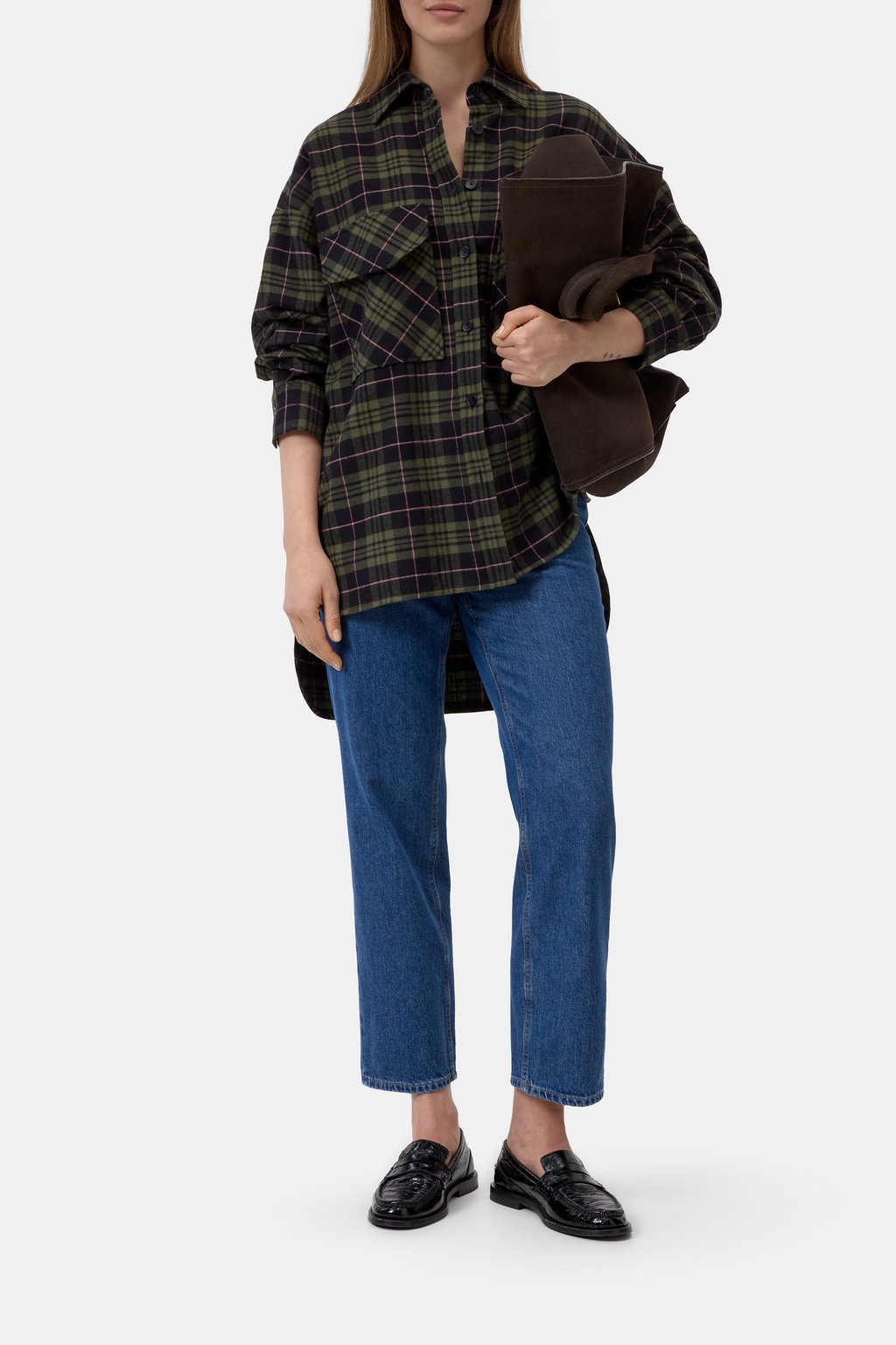 Kariertes Flanell-Overshirt