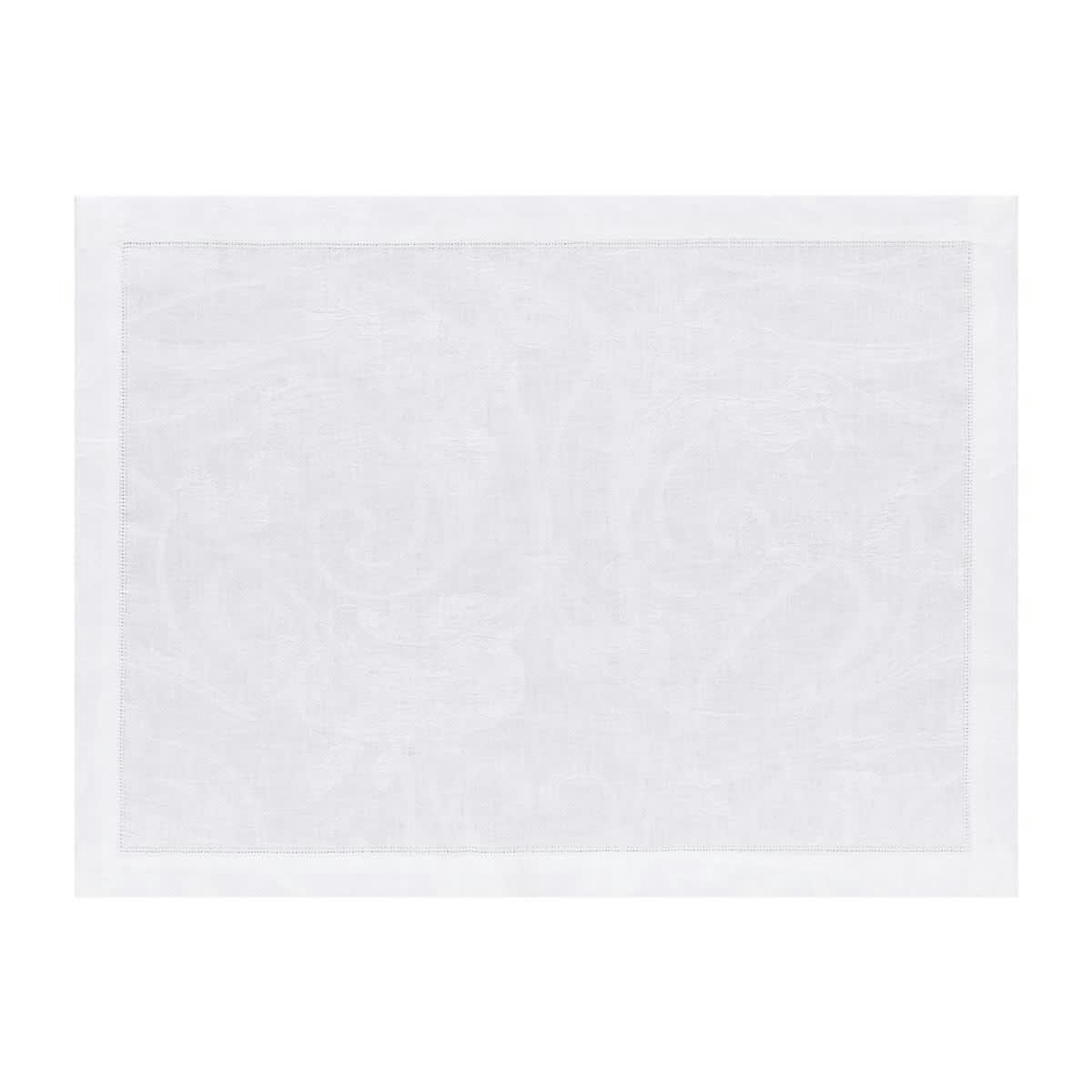 TIVOLI - Set de table en lin blanc 50 x 38