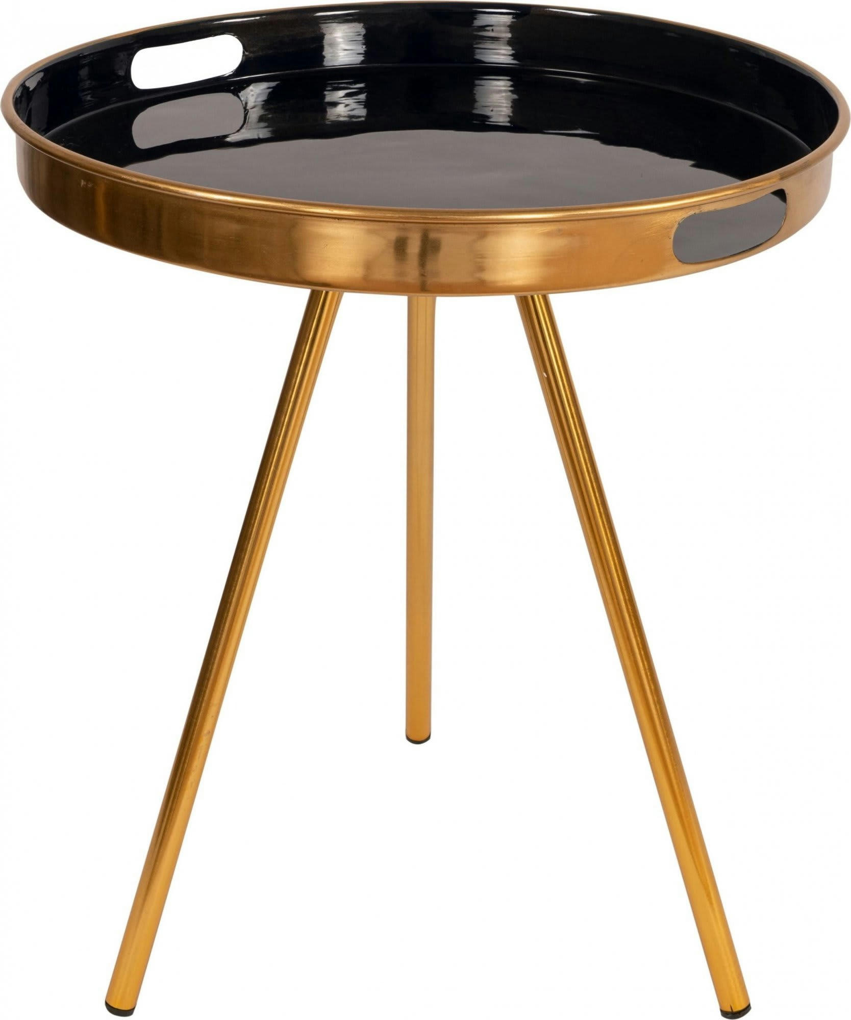 MRISON - Table d'appoint Métal Bleu