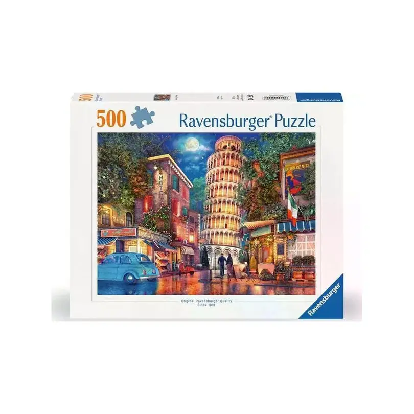 Puzzle 500er-Set Abends in Pisa
